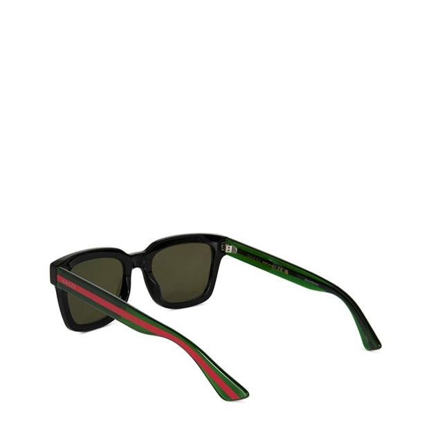 Gucci Men's Square Logo Sunglasses Size ONE SIZE - 3 Thumbnail