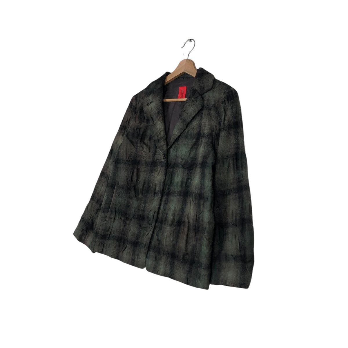 Issey Miyake VINTAGE HYBRID JACKET ISSEY MIYAKE HEART HAAT TARTAN DESIGN Size US M / EU 48-50 / 2 - 4 Thumbnail