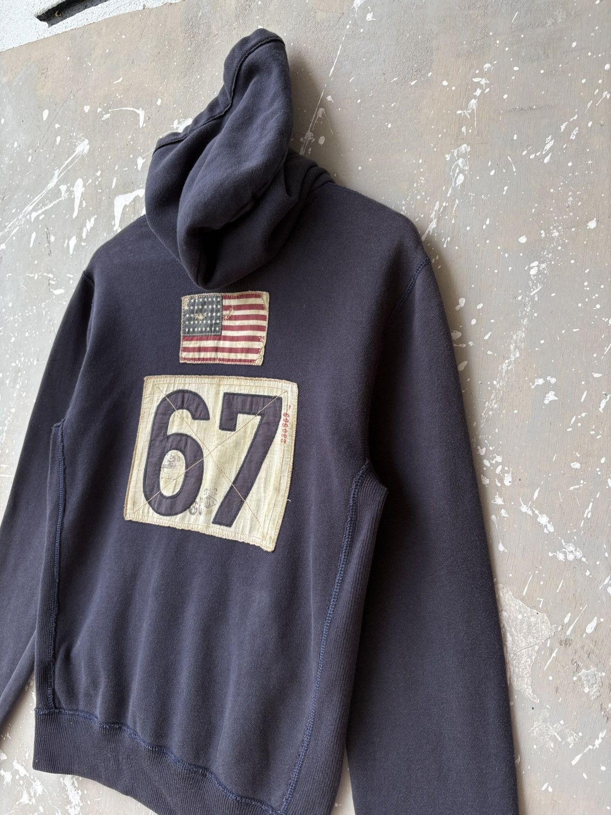Polo Ralph Lauren Vintage Sun Faded Polo Ralph Lauren Jeans USA Flag 67 Size US XS / EU 42 / 0 - 3 Thumbnail
