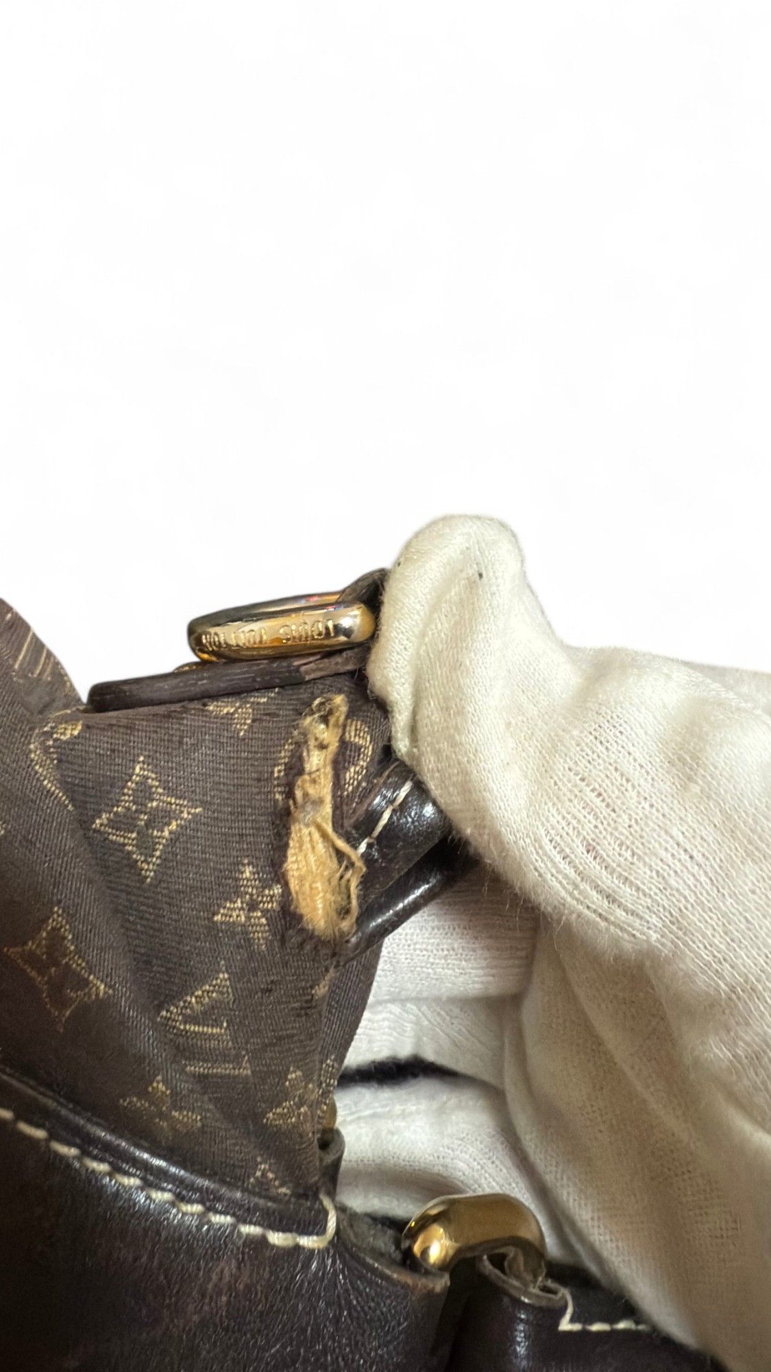 Louis Vuitton LOUIS VUITTON Monogram Idylle Elegy Handbag Black M56696 Size ONE SIZE - 19 Thumbnail