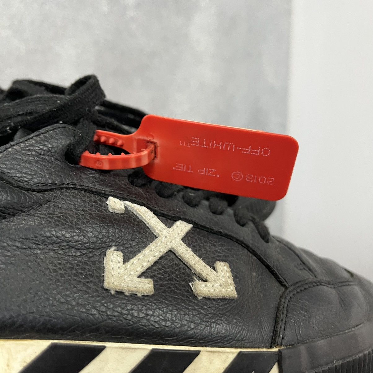 Off-White Off white vulcanized sneakers shoes Black Size US 11 / EU 44 - 5 Thumbnail