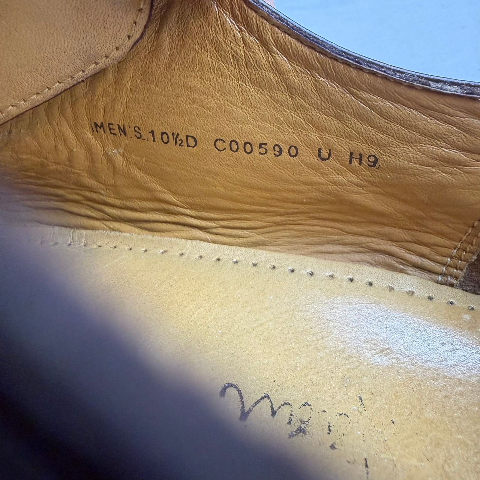 Cole Haan Cole Haan Men's 10.5D Brown Oxford Dress Shoes Size US 10.5 / EU 43-44 - 7 Thumbnail