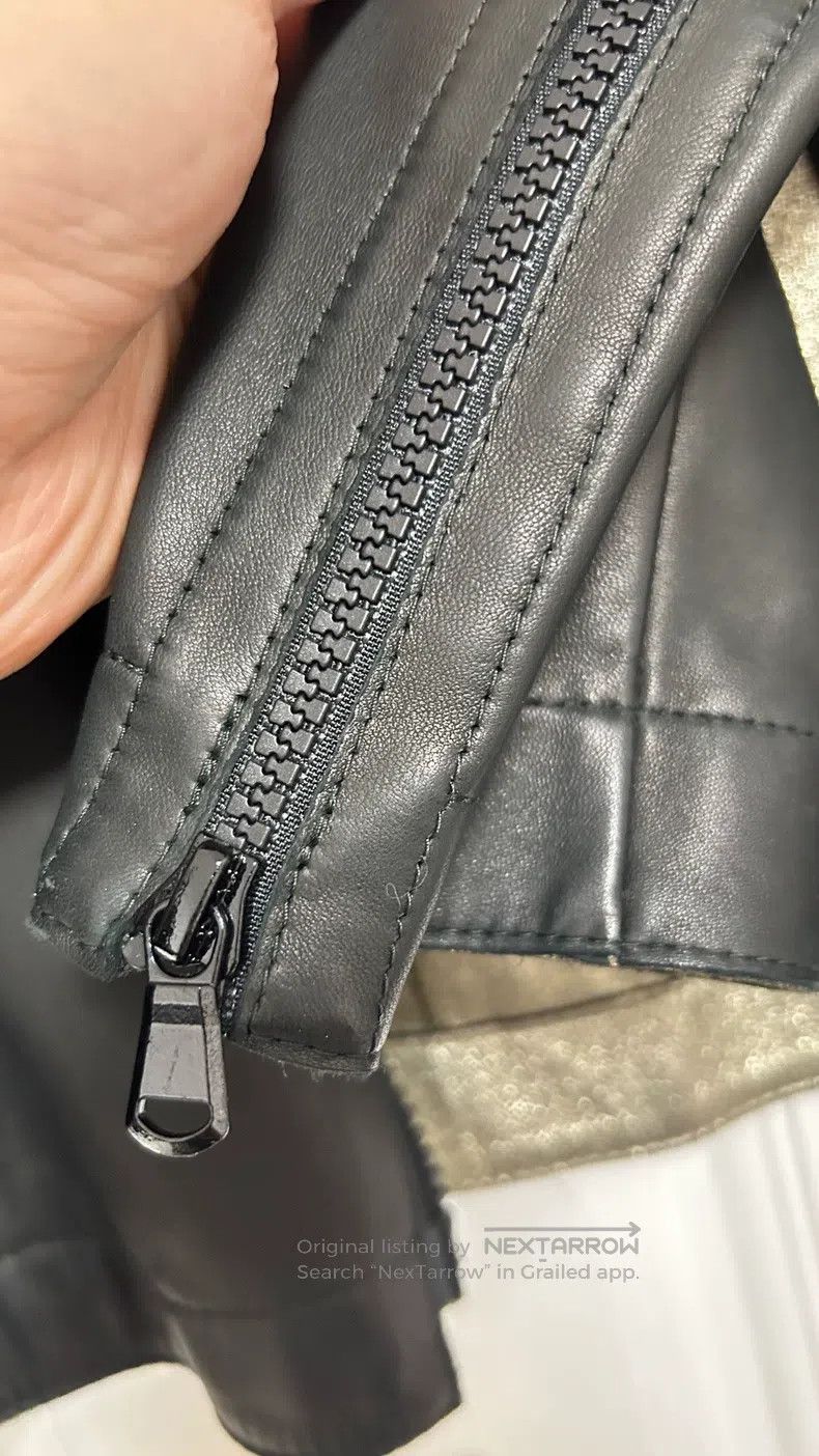 Brunello Cucinelli Brunello Cucinelli Nappa Leather Jacket Size XS / US 0-2 / IT 36-38 - 7 Thumbnail