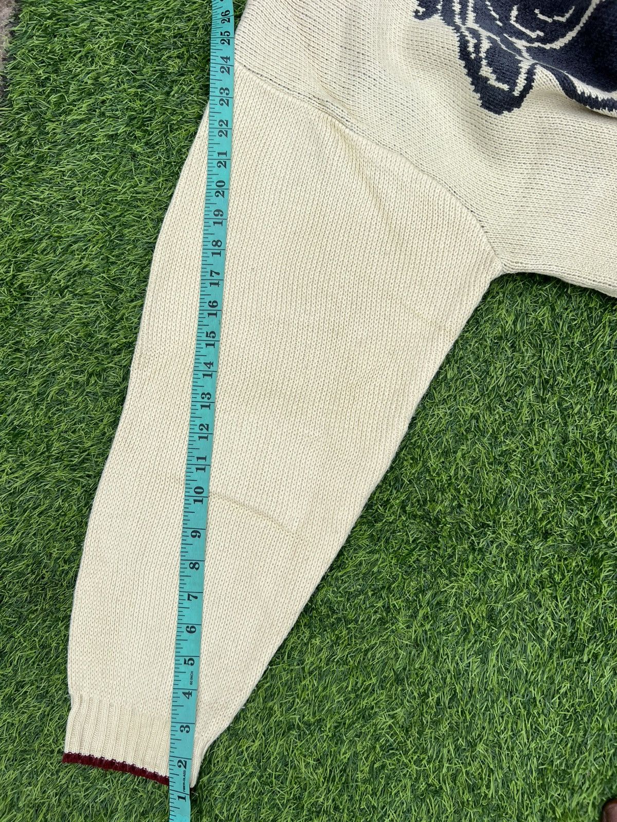 Avirex Rare Vintage Y2K Avirex Panther Intarsia Knit Sweater -XXL Size US XXL / EU 58 / 5 - 14 Thumbnail