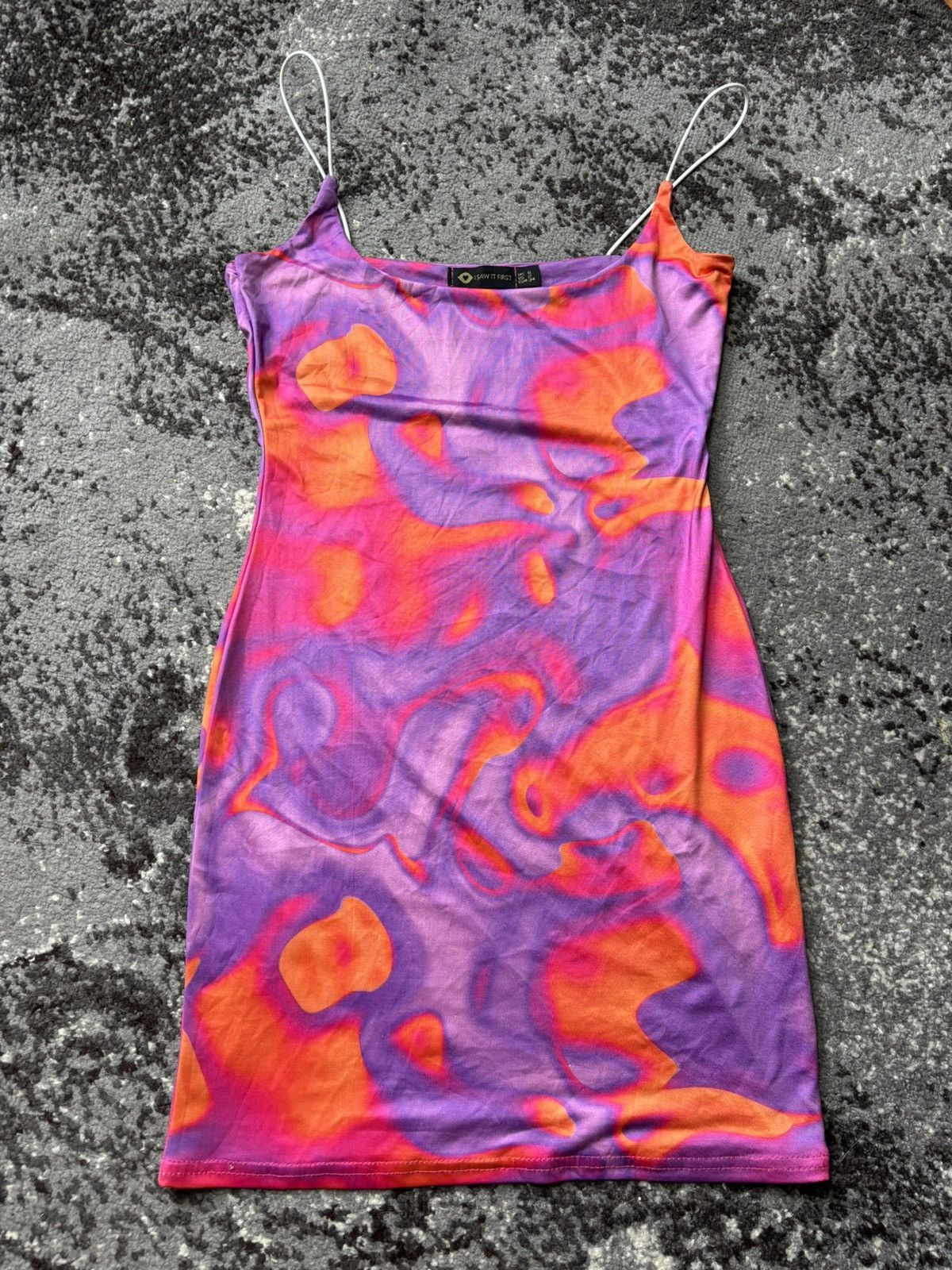 Designer × Japanese Brand Y2k I Saw It First Tie Dye Japanese Racer Dress Size S / US 4 / IT 40 - 1 Thumbnail