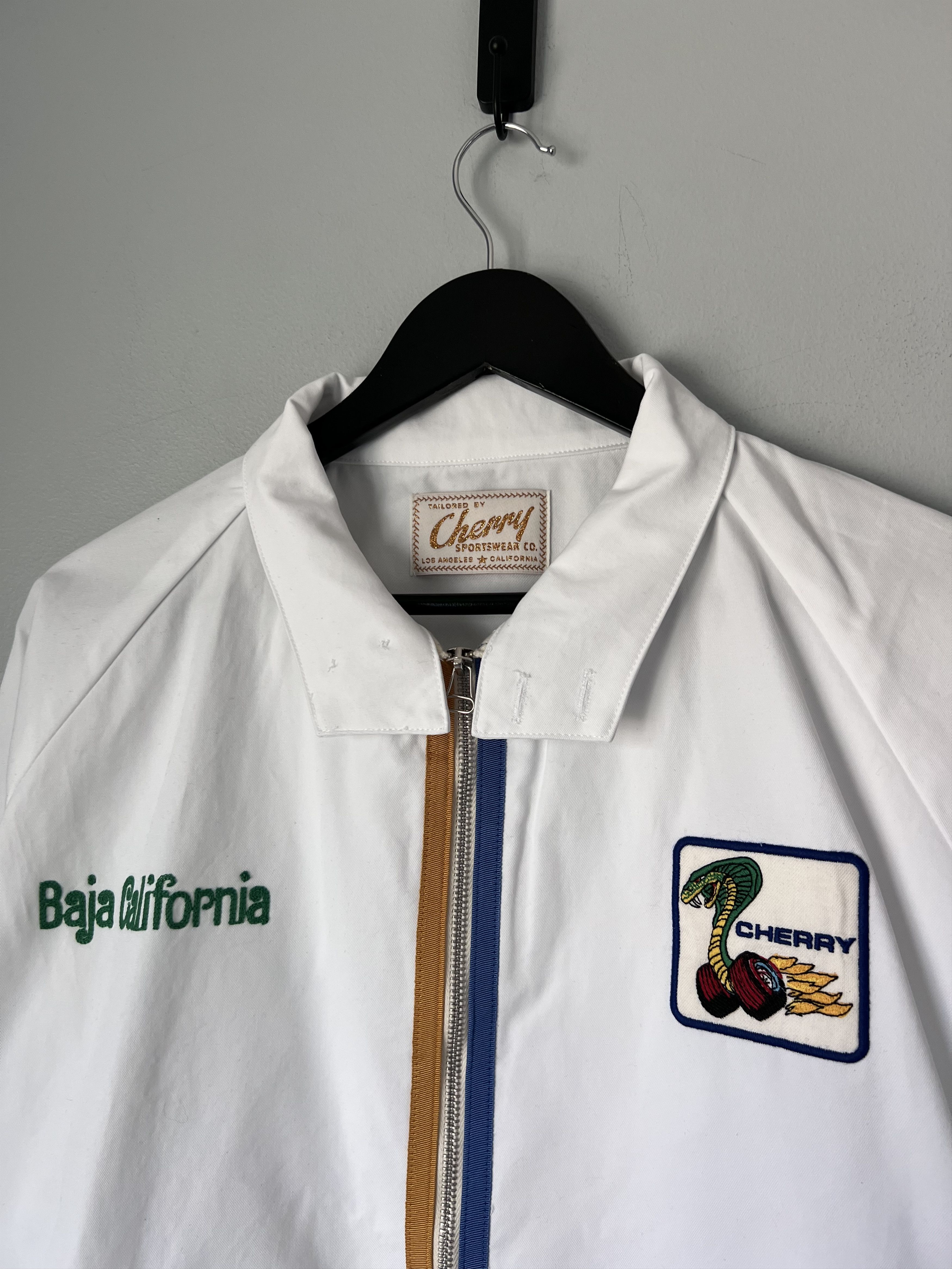 Cherry LA Cherry LA Baja Drag Strip Jacket in White Size US XL / EU 56 / 4 - 2 Thumbnail