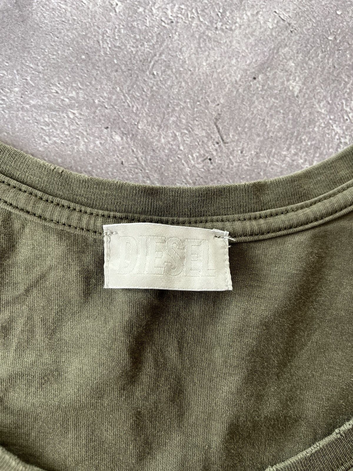 Diesel Diesel Avant-garde tanktop shirt Green Size XS Size XS / US 0-2 / IT 36-38 - 6 Thumbnail