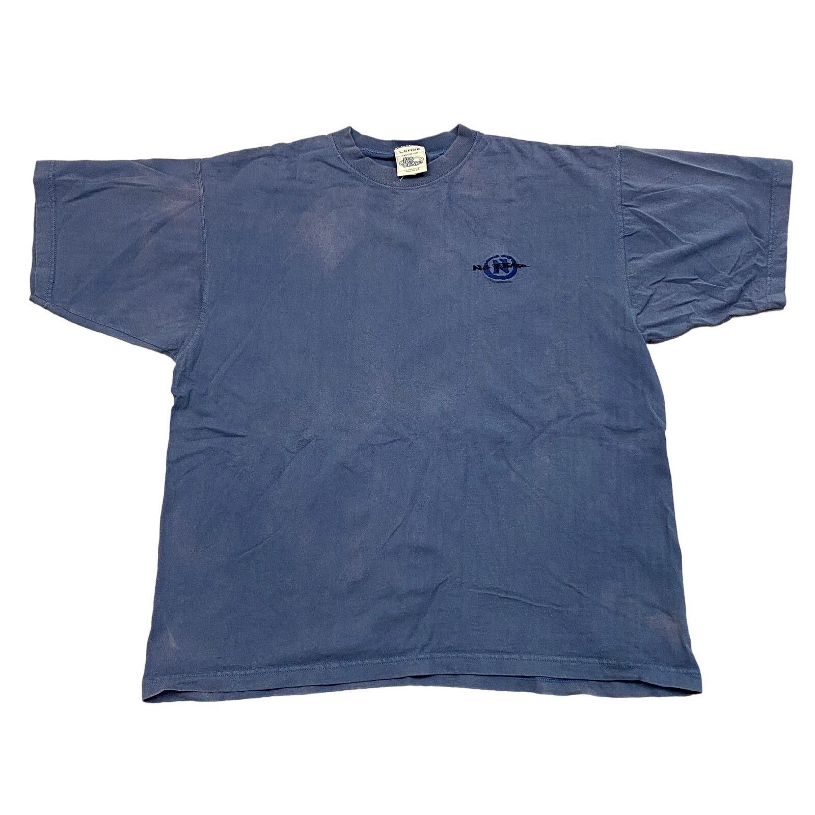 No Fear × Vintage VTg 90s No Fear Embroidered Logo Faded Shirt Large Skater Size US L / EU 52-54 / 3 - 1 Thumbnail