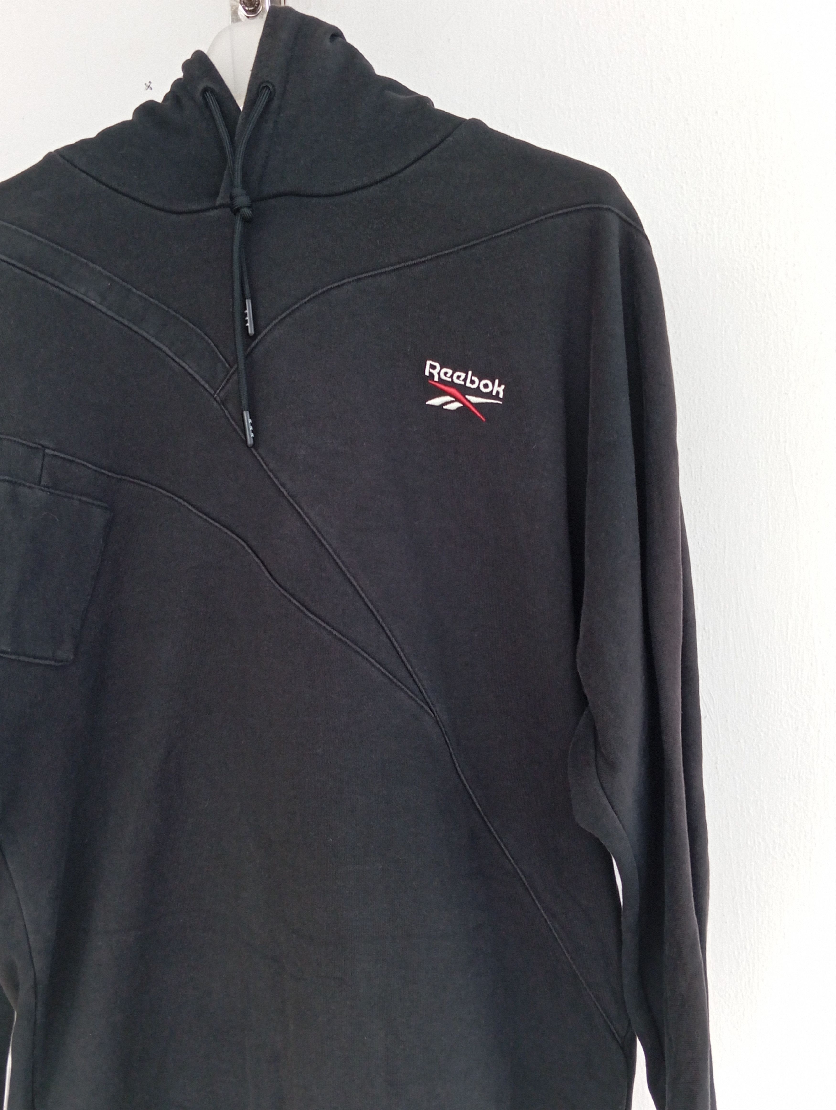 Reebok Vintage Black reebook hoodie Size US L / EU 52-54 / 3 - 2 Thumbnail