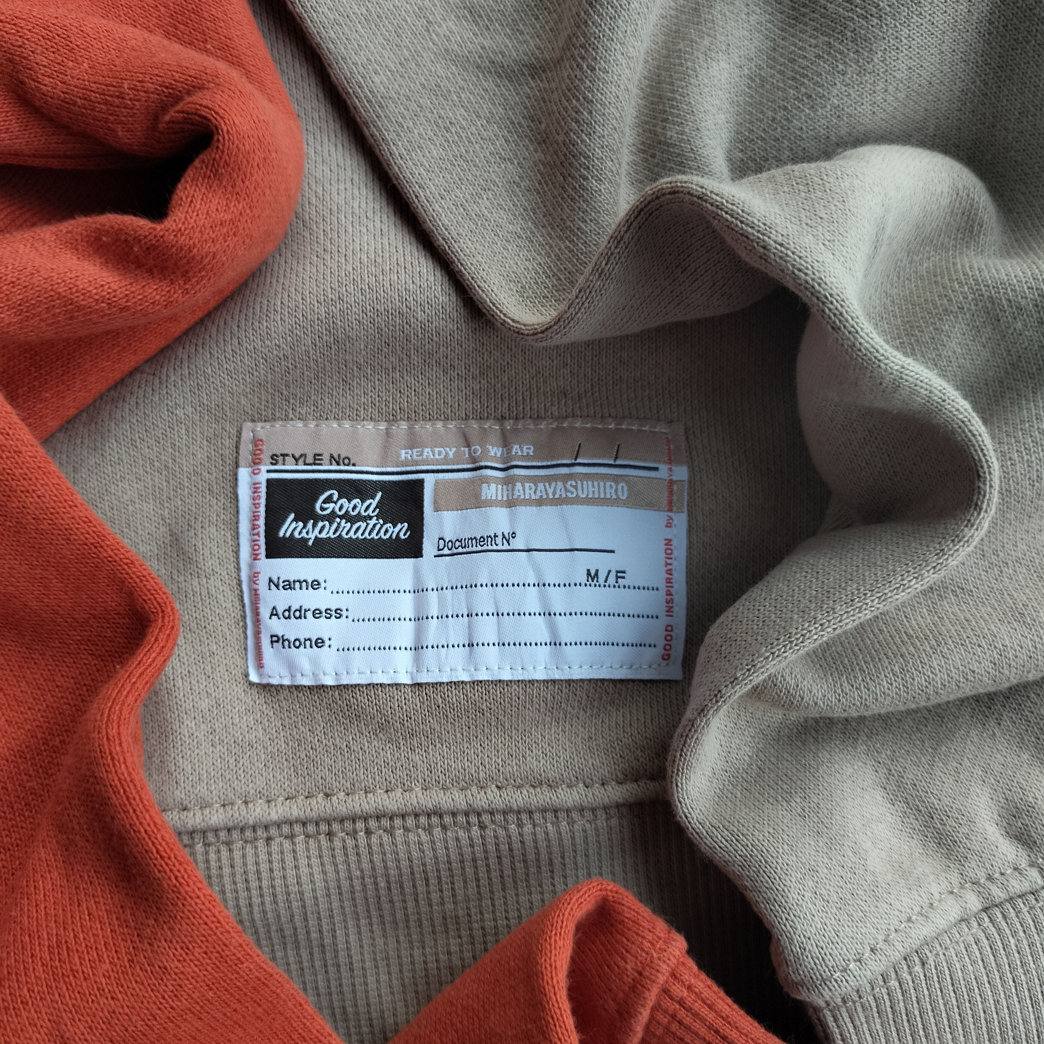 GU × Maison MIHARA YASUHIRO Mihara yasuhiro for GU reconstruction sweatshirt Size US M / EU 48-50 / 2 - 8 Thumbnail