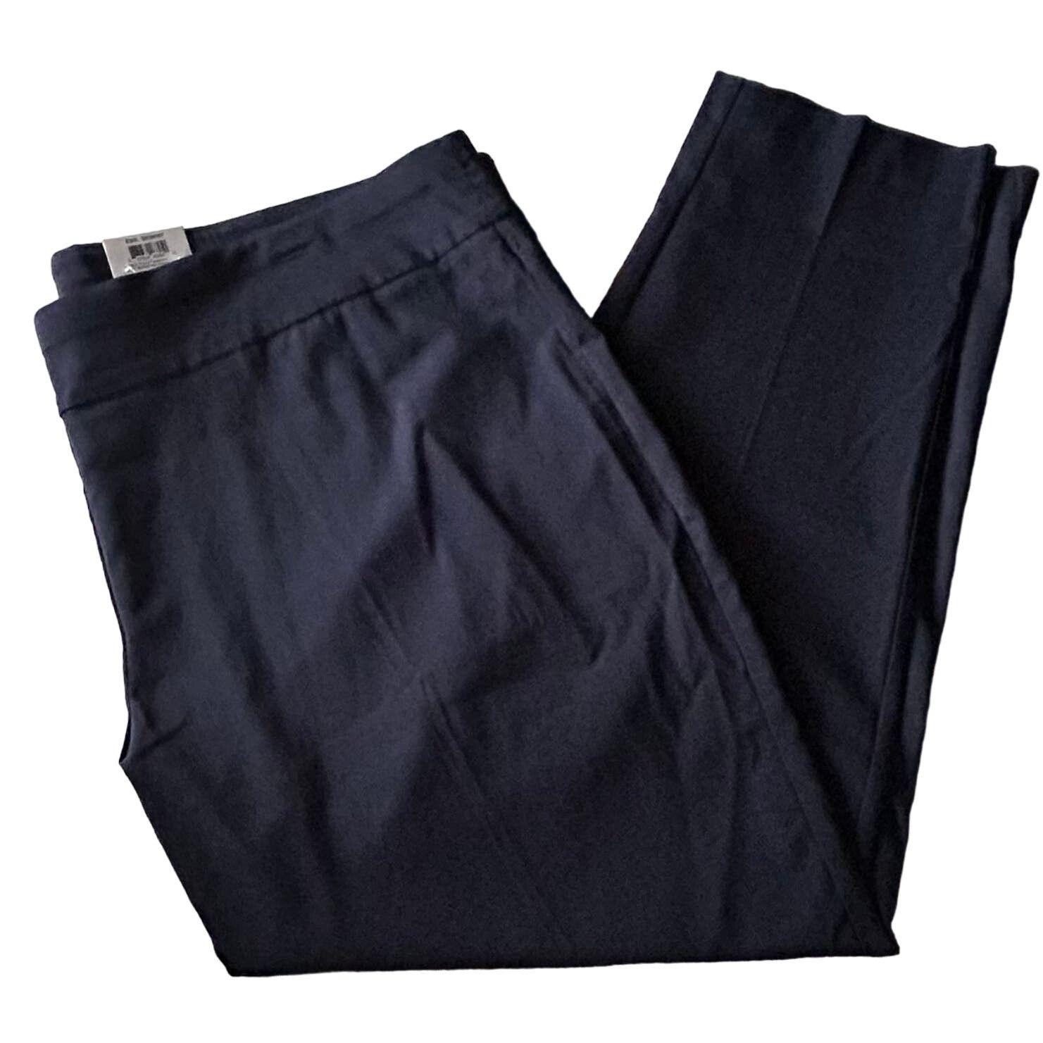 Alfani Alfani Womens Tummy Control Skinny Navy Blue Pants 26W Size 24" / US 00 / IT 34 - 1 Thumbnail