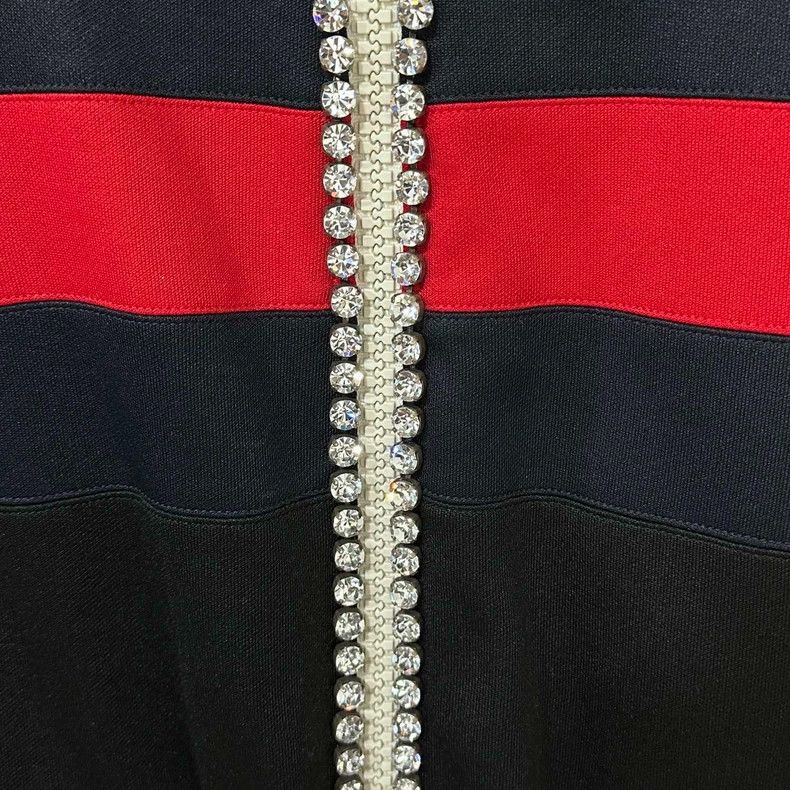 Gucci Gucci Diamond-encrusted zipper jacket 2506-Nextarrow Size US M / EU 48-50 / 2 - 4 Thumbnail