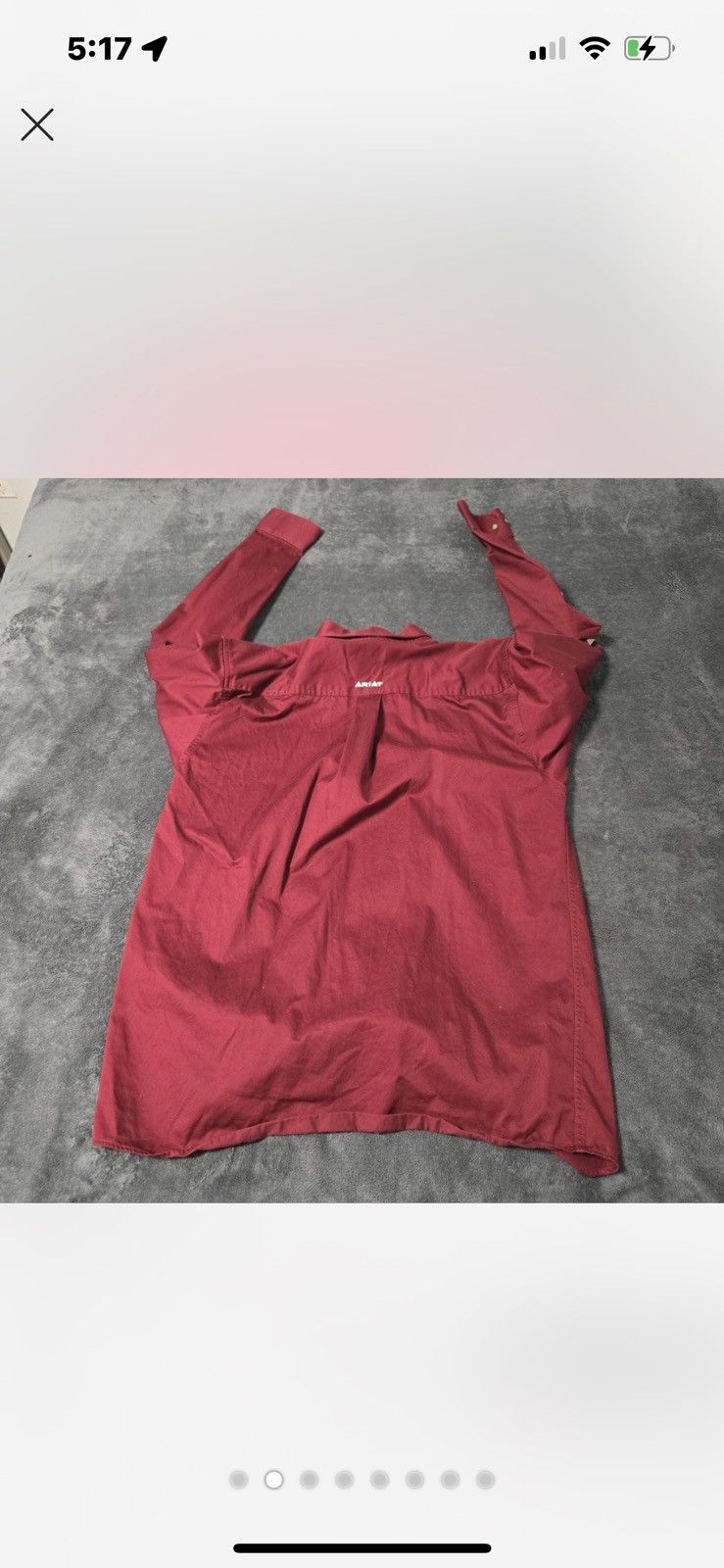 Ariat Ariat burgundy size M Size US M / EU 48-50 / 2 - 2 Thumbnail