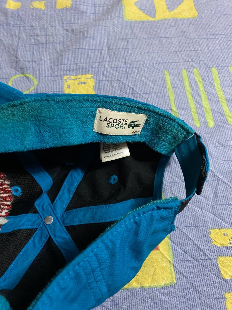 Lacoste Crazy Y2K Japanese Faux Fur Fuzzy Trapper Mohair Ushanka Hat Size ONE SIZE - 2 Thumbnail