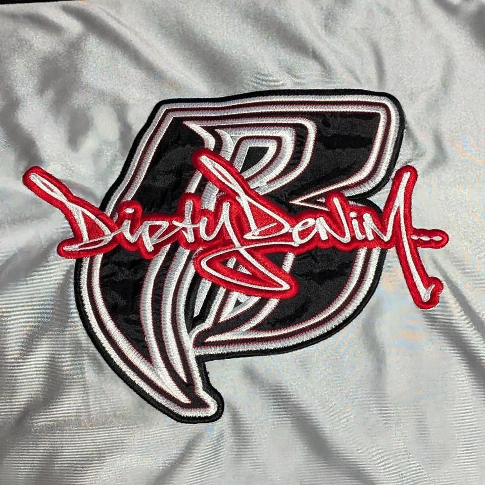 Ruff Ryders Vintage Y2K Dirty Denim Ruff Ryders DMX Hip Hop Tour Jersry Size US XL / EU 56 / 4 - 3 Thumbnail