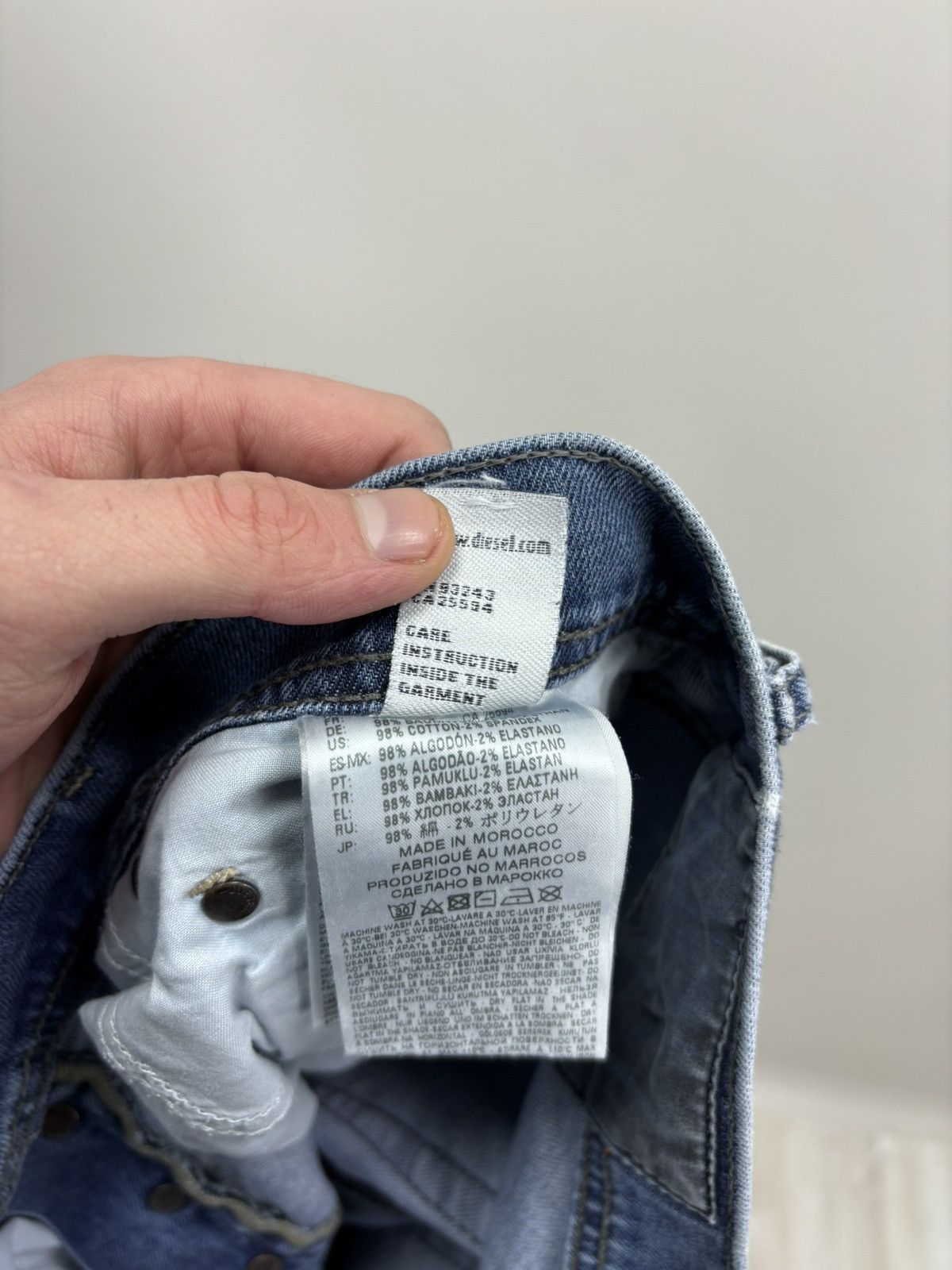 Diesel Mens jeans Diesel Size 32 Color Blue Size US 32 / EU 48 - 11 Thumbnail