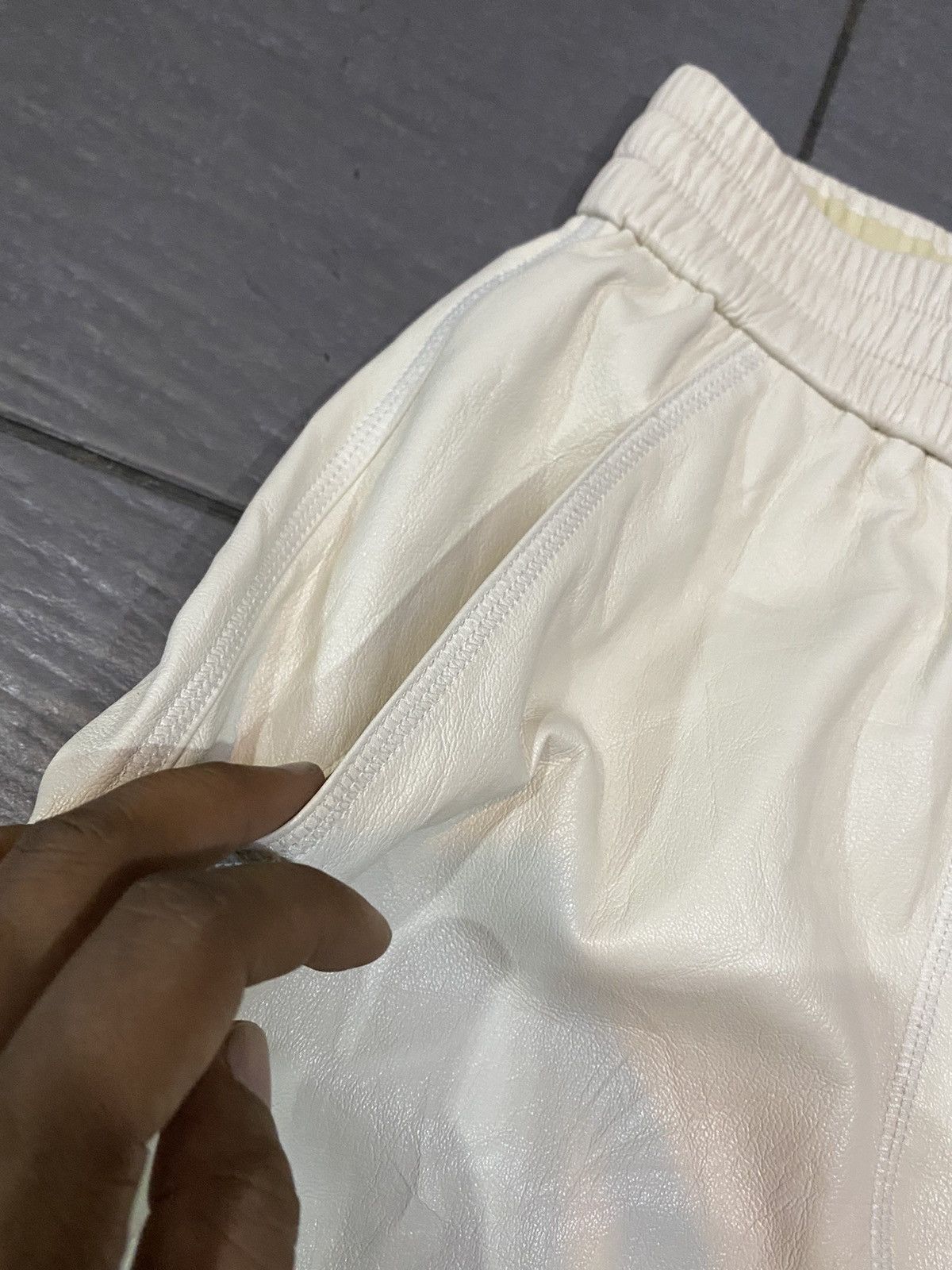 Leather × Nanushka NANUSHKA synthetic leather shorts pants unisex Size US 30 / EU 46 - 6 Thumbnail