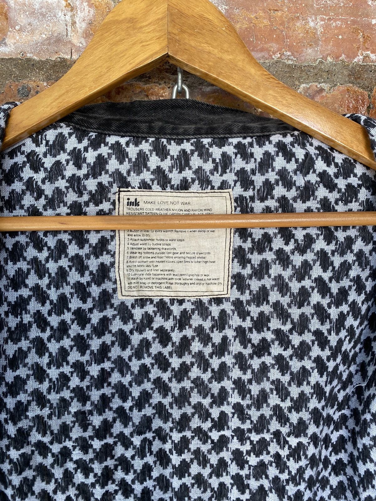 Japanese Brand × Nepenthes × Yasuyuki Ishii Vtg Cut and Rebuild Levis Ink Japan Waldes Zipper Size US XS / EU 42 / 0 - 20 Thumbnail