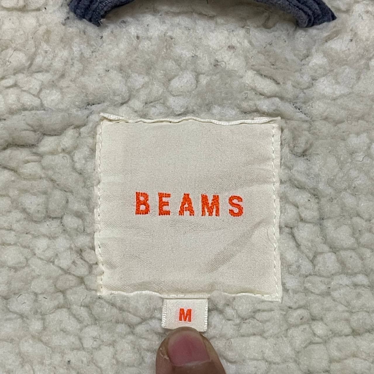Beams Japan Beams Corduroy Boa Sherpa Snap Button Jacket Size US M / EU 48-50 / 2 - 8 Thumbnail