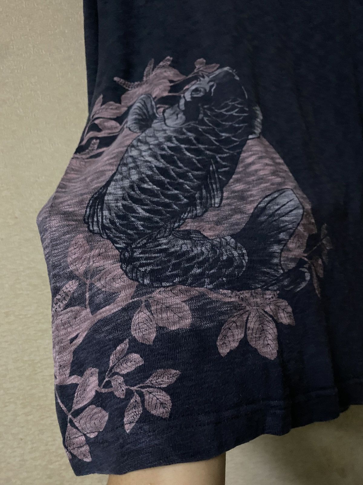 Hysteric Glamour Rare💥 KARAKURI TAMASHI Koi Fish Scale Longsleeve Emberoidery Size US L / EU 52-54 / 3 - 8 Thumbnail