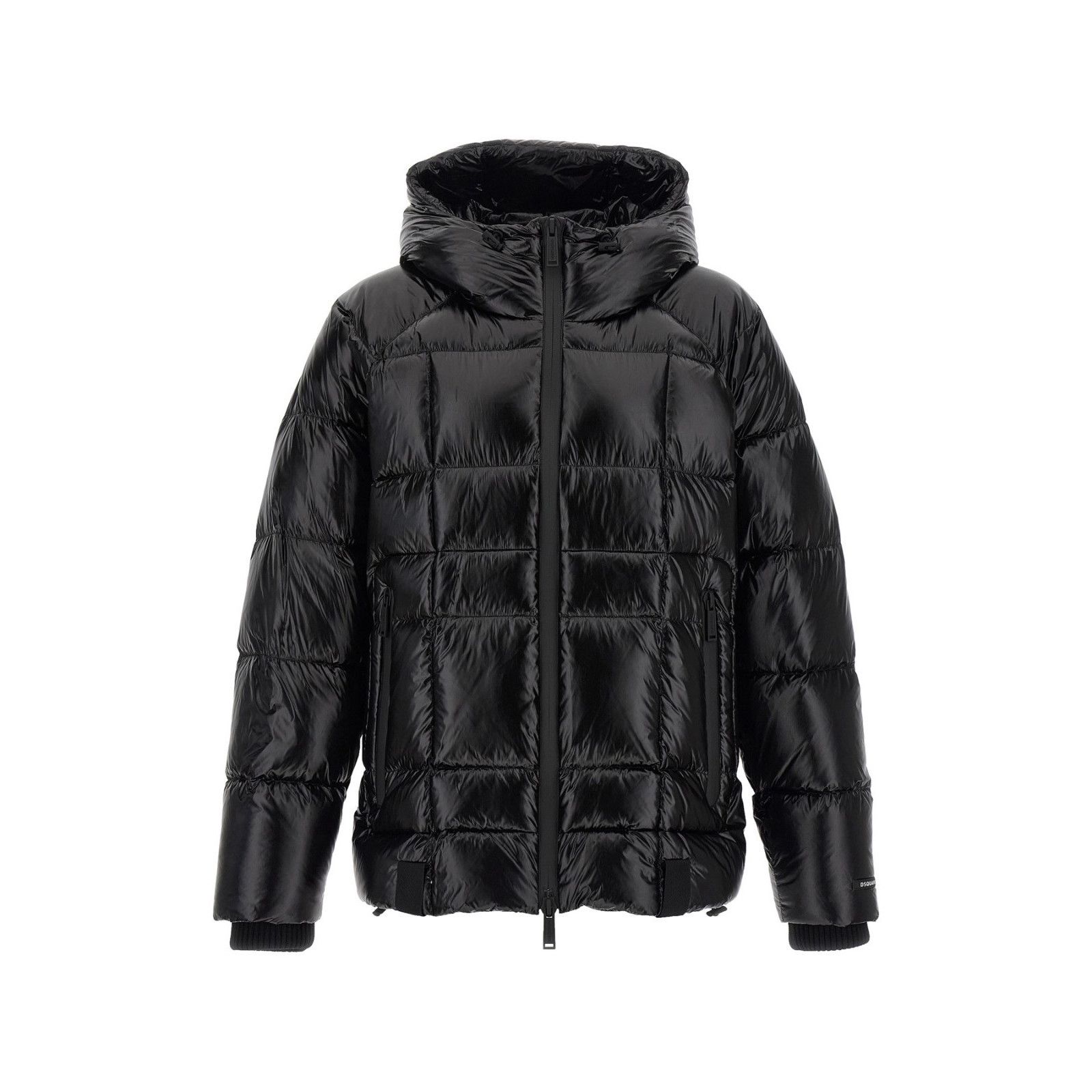 Dsquared2 DSQUARED2 3D Black Hooded Down Jacket New & Authentic (Men's Size US M / EU 48-50 / 2 - 1 Thumbnail