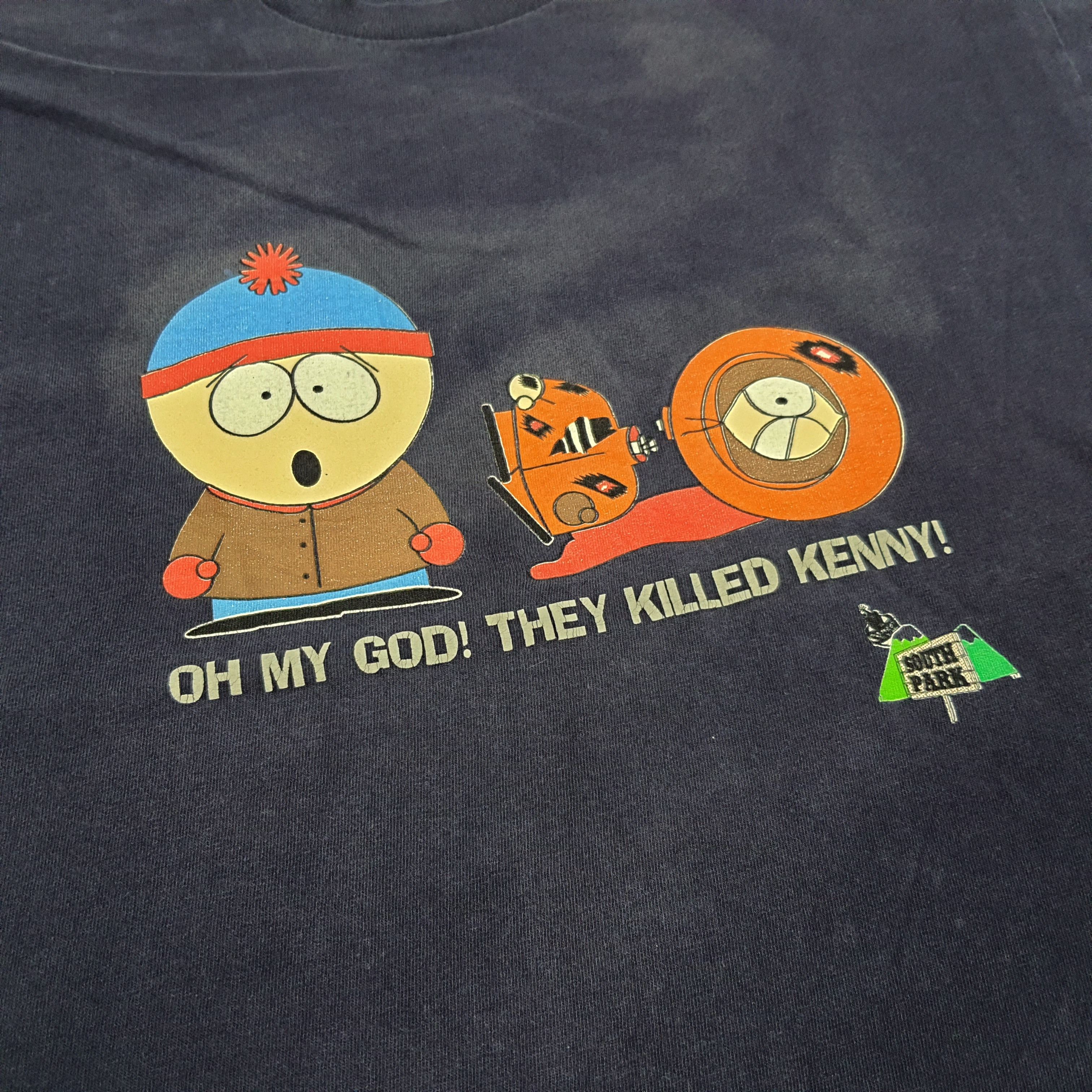 Vintage Vintage South Park Kenny T-shirt Size US L / EU 52-54 / 3 - 2 Thumbnail