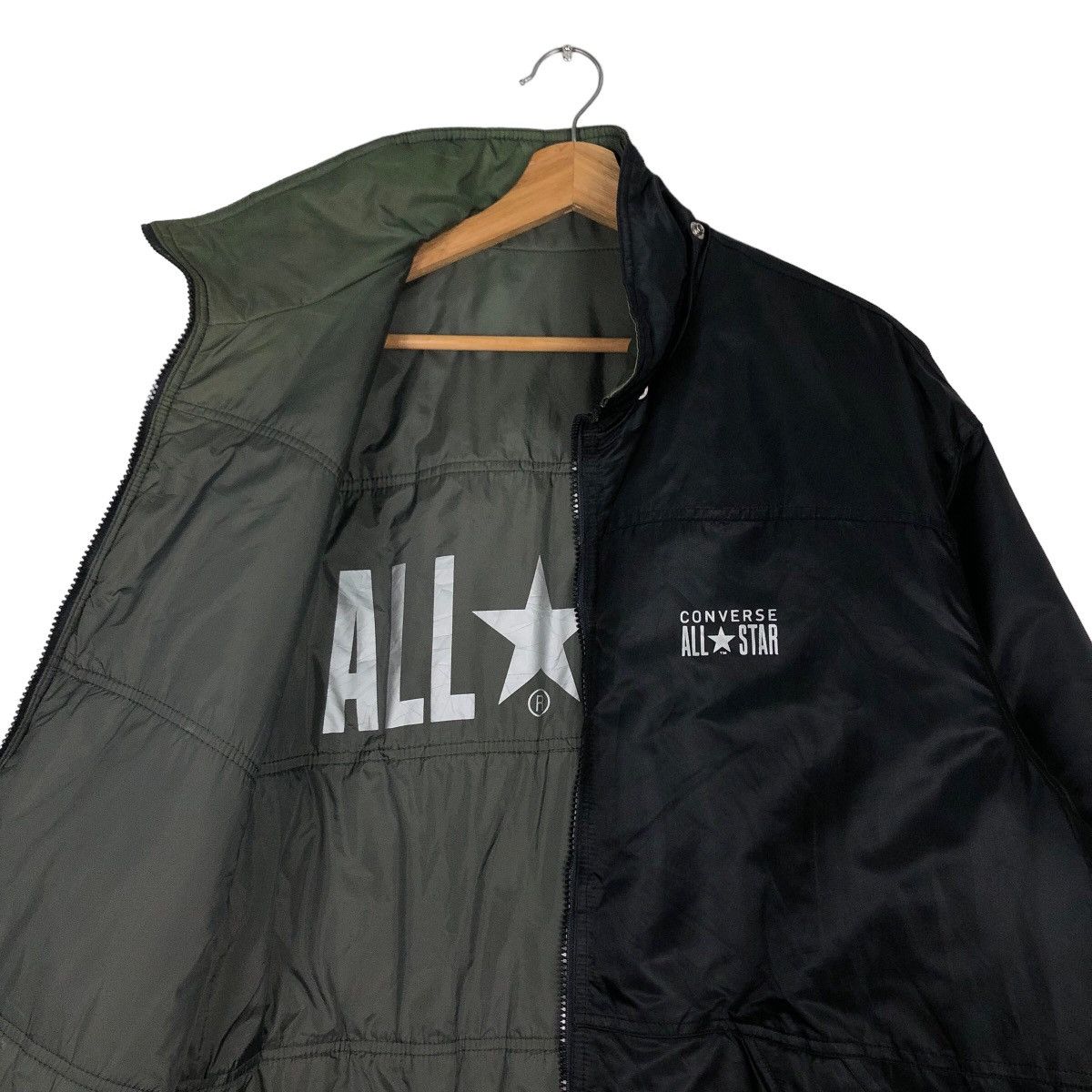 Japanese Brand 🔥Vintage Puffer Down Parka Jacket Converse All Star Size US M / EU 48-50 / 2 - 10 Thumbnail