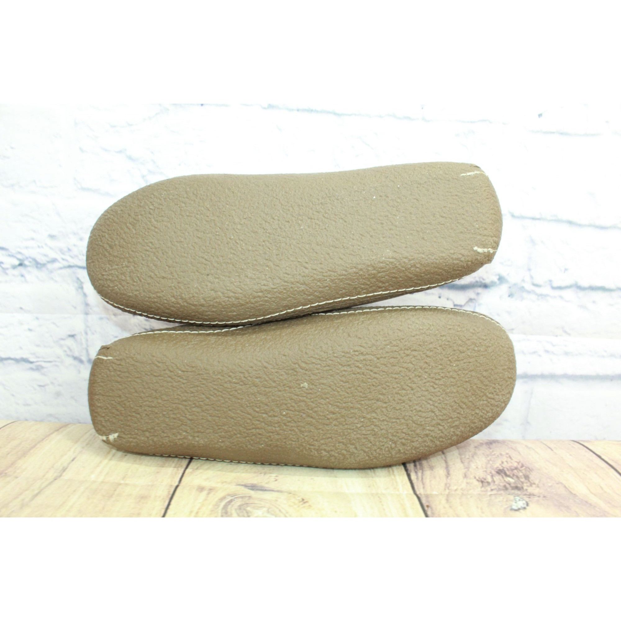 L.L. Bean × Leather LL Bean Leather Flannel-Lined Flexible Handsewn Slippers Size US 7 / EU 40 - 9 Thumbnail