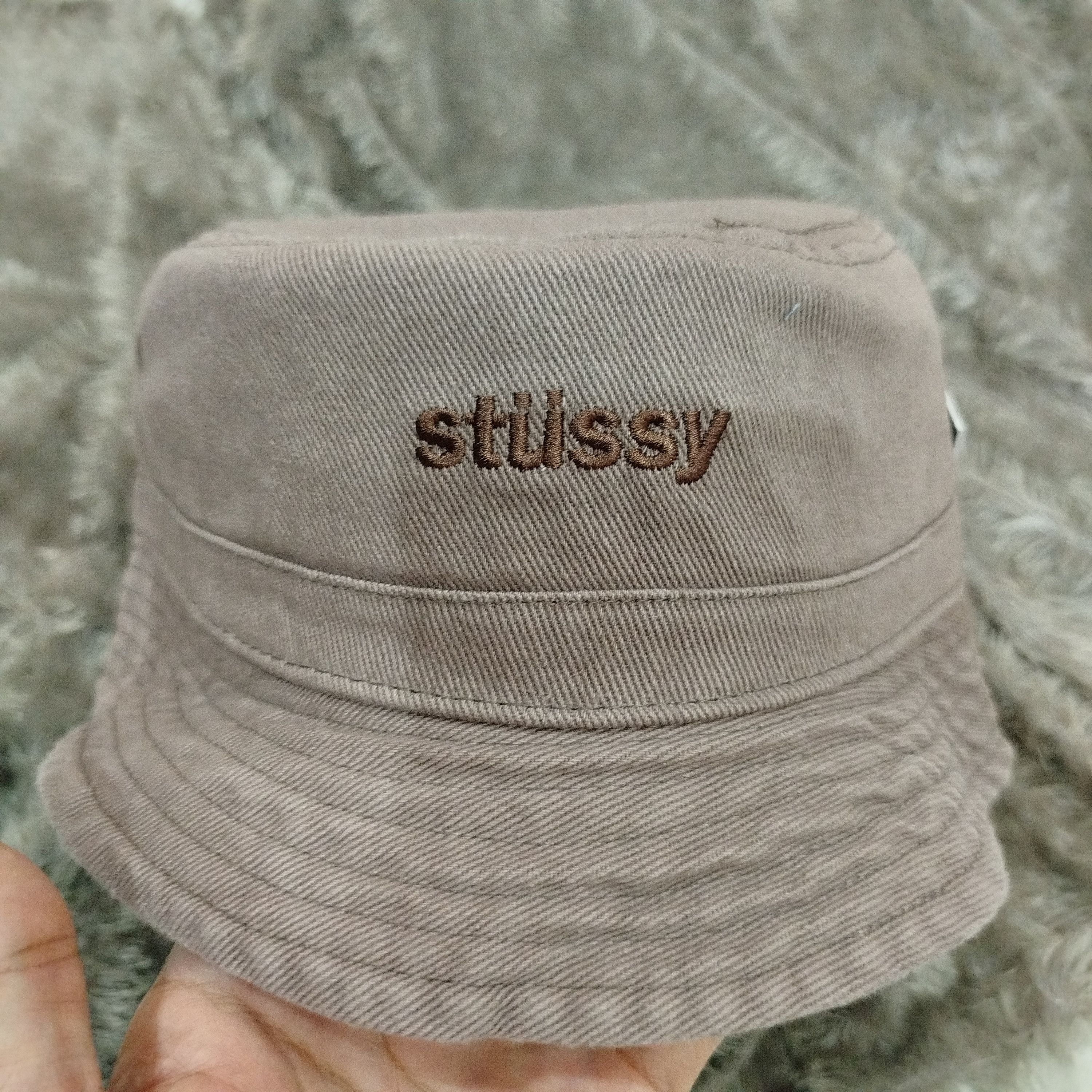 Stussy STUSSY AURORA WASHED TWILL BUCKET HAT Size ONE SIZE - 1 Thumbnail