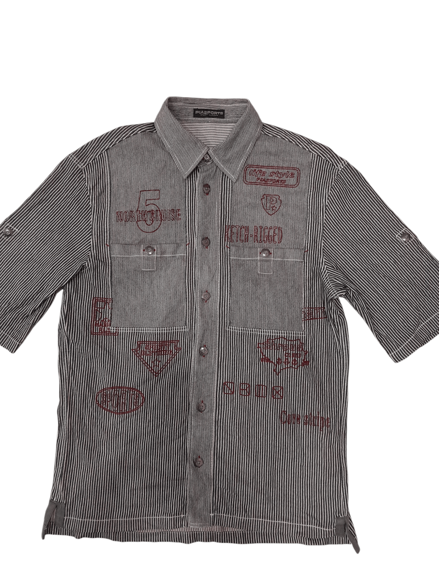 Other PIA Racing Hickory Shirt Denim (F396) Size US L / EU 52-54 / 3 - 2 Thumbnail