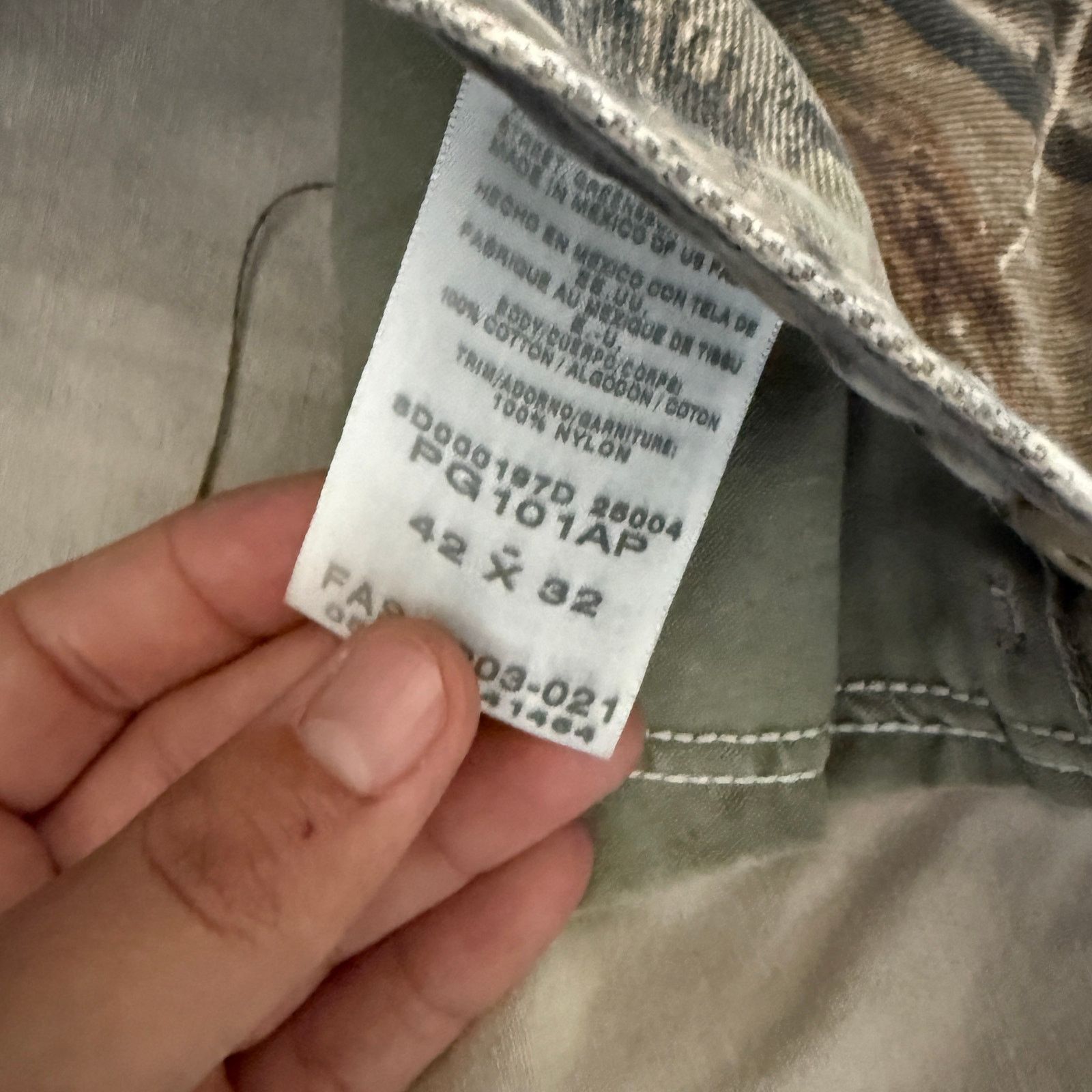 Realtree Realtree Wrangler Vintage 90s Camo Jeans Hunting Bootcut Size US 42 / EU 58 - 2 Thumbnail