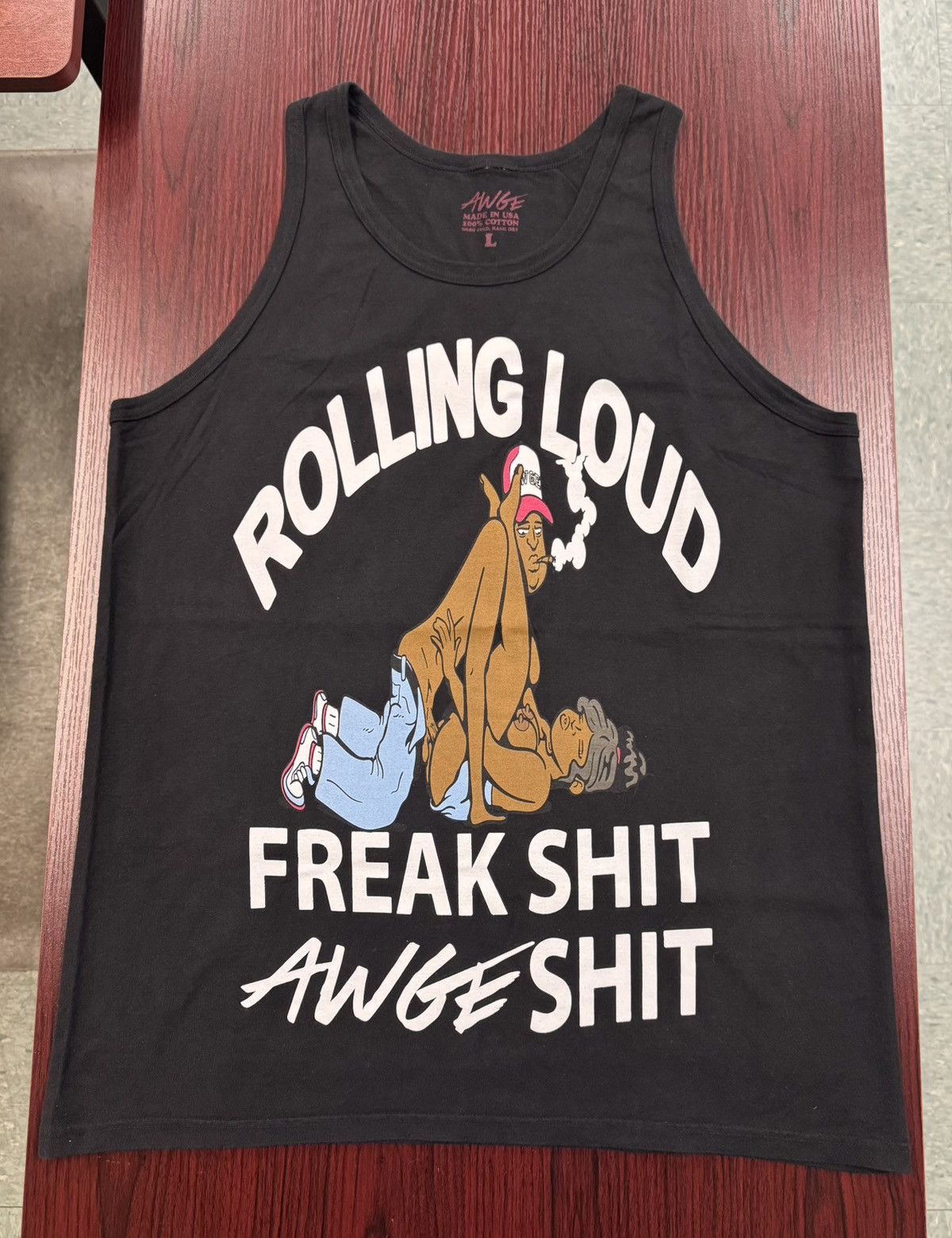 AWGE A$AP Rocky x Rolling Loud AWGE Tank Size US L / EU 52-54 / 3 - 1 Thumbnail