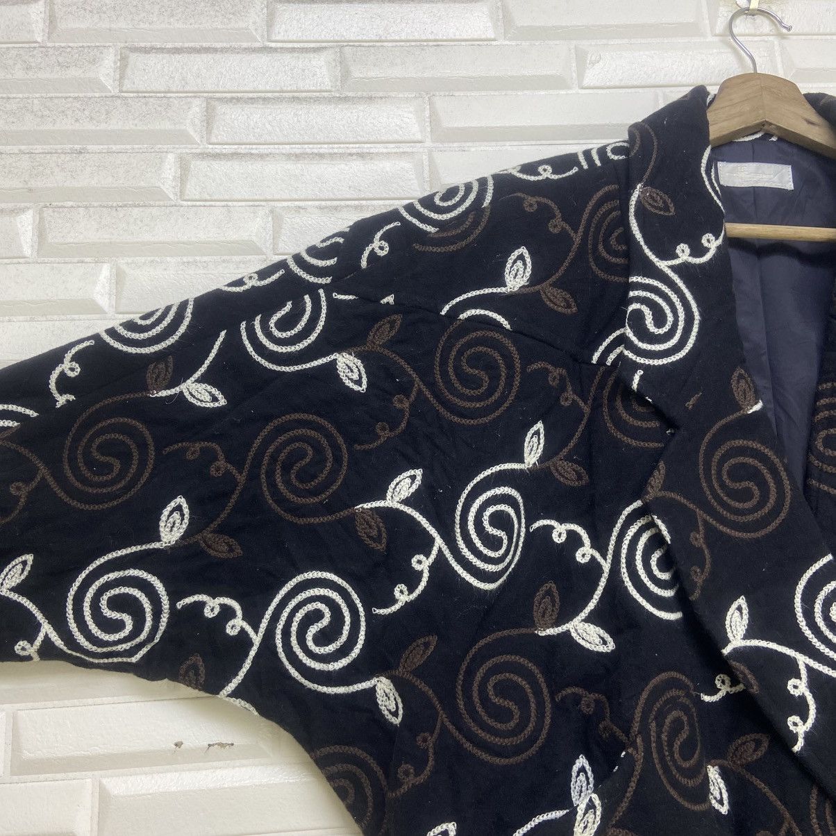 Japanese Brand 🔥Japanese Brand Flower Embroidery Loose Bomber Style Size M / US 6-8 / IT 42-44 - 11 Thumbnail