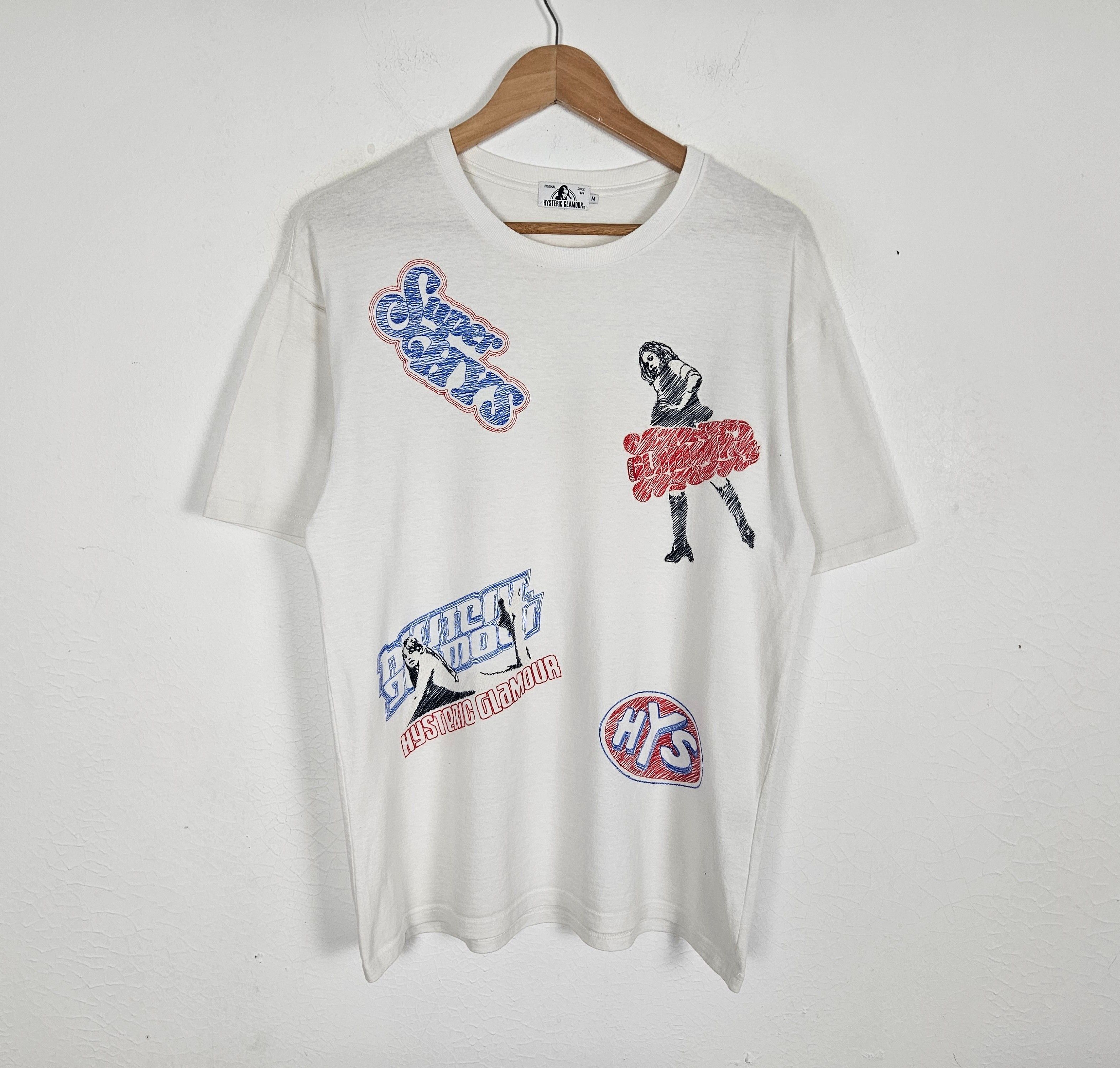 Hysteric Glamour Hysteric Glamour STP logo parody shirt Size US M / EU 48-50 / 2 - 2 Thumbnail