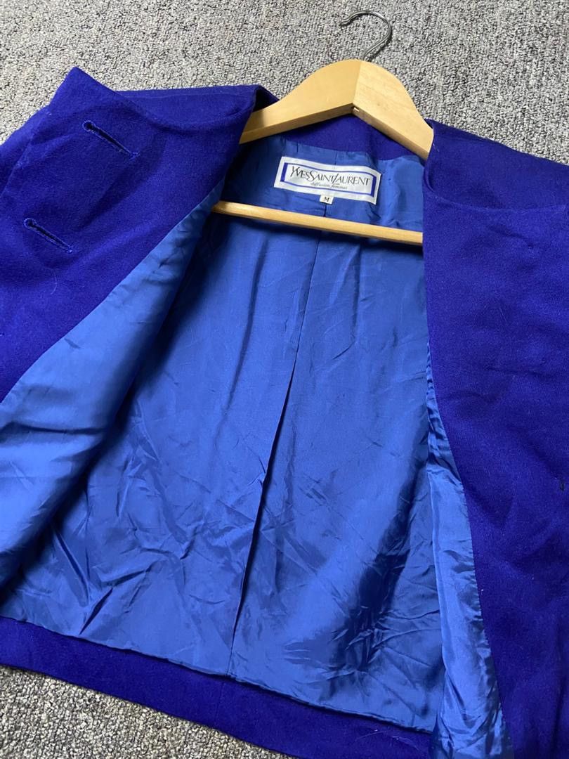 Yves Saint Laurent Yves Saint Laurent Femmes Silk Blazer (191) Size XS / US 0-2 / IT 36-38 - 6 Thumbnail