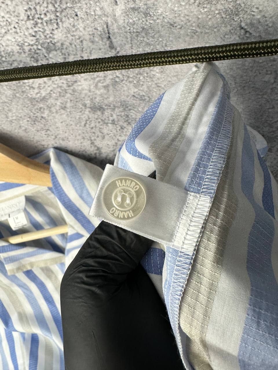 Hanro Hanro of Switzerland Vintage Striped Cotton Shirt Button Size US M / EU 48-50 / 2 - 12 Thumbnail