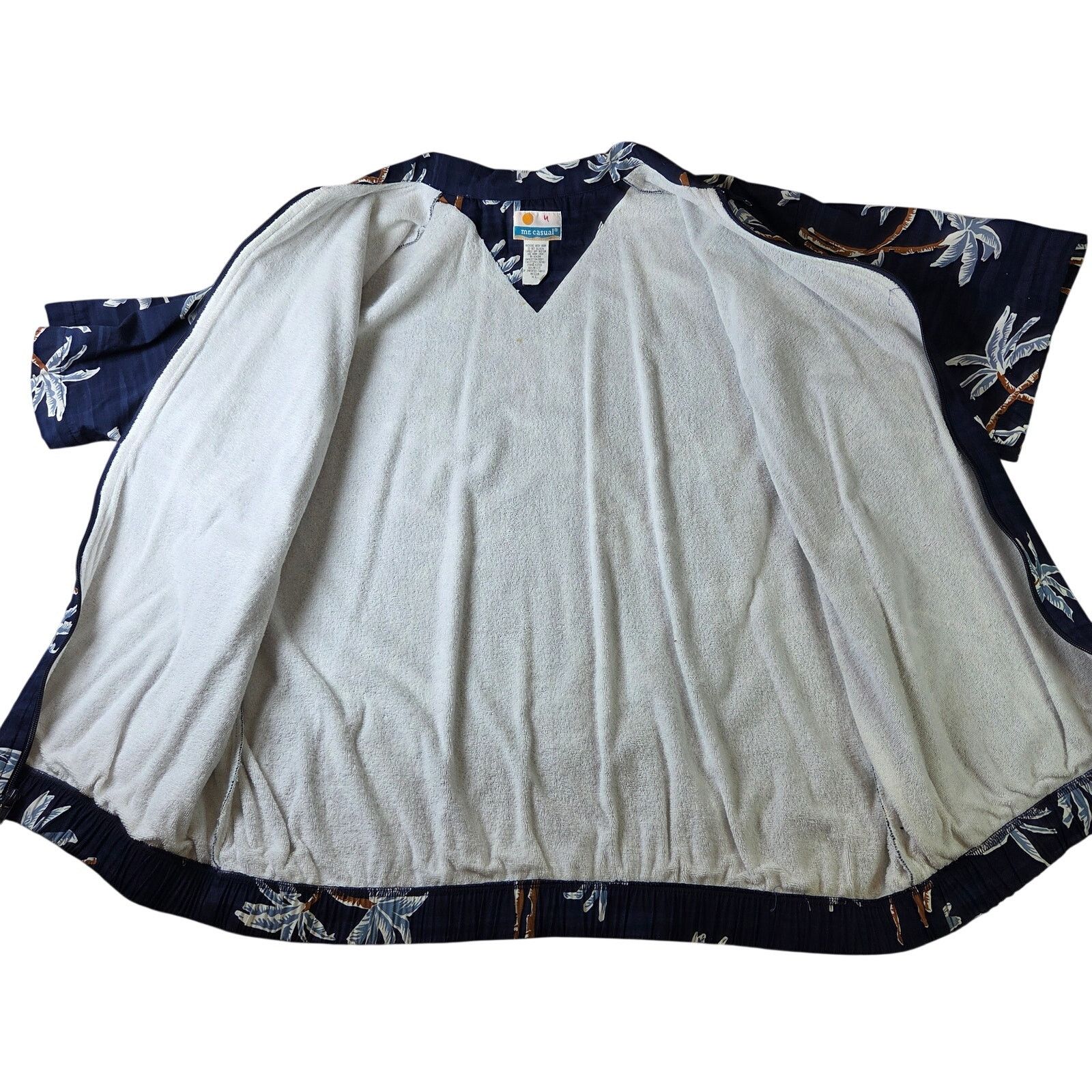 Vintage Mr. Casual XL Palm Tree Full Zip Shirt Jacket Size US XL / EU 56 / 4 - 3 Thumbnail