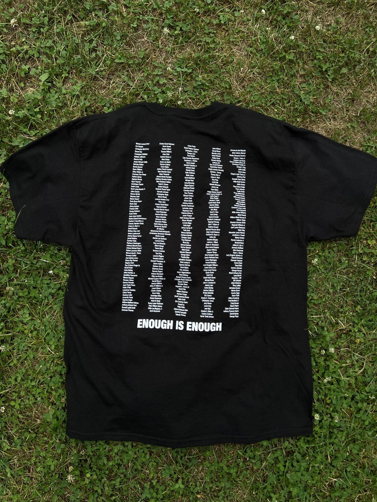 Revenge Revenge George Floyd “Enough is Enough” Tee Size US XL / EU 56 / 4 - 3 Thumbnail