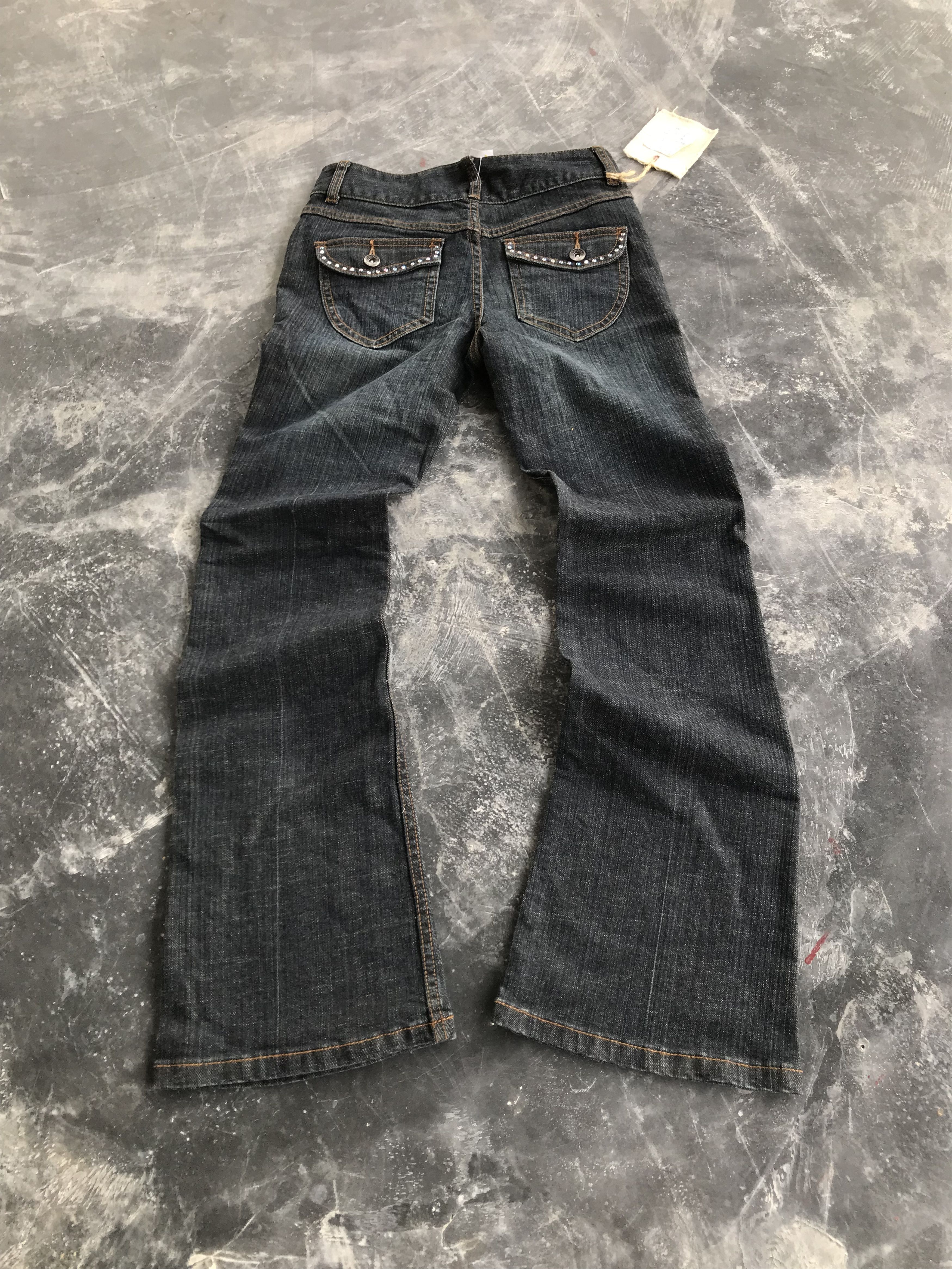 Other Jouer Aux Echecs Flare Denim Pants Size 27" / US 4 / IT 40 - 10 Thumbnail