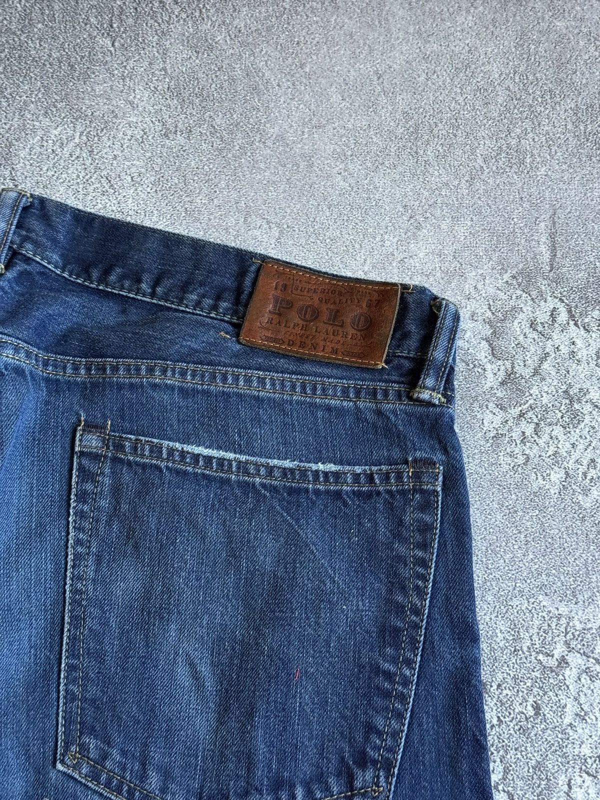Polo Ralph Lauren Polo Ralph Lauren 36/34 denim pants jeans trousers vintage Size US 36 / EU 52 - 4 Thumbnail