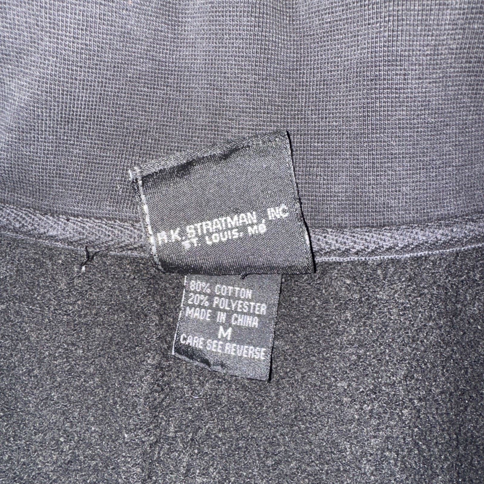 Harley Davidson × Vintage Harley Davidson Full Zip Mock Neck Sweater Black Med 20x22 Size US M / EU 48-50 / 2 - 8 Thumbnail