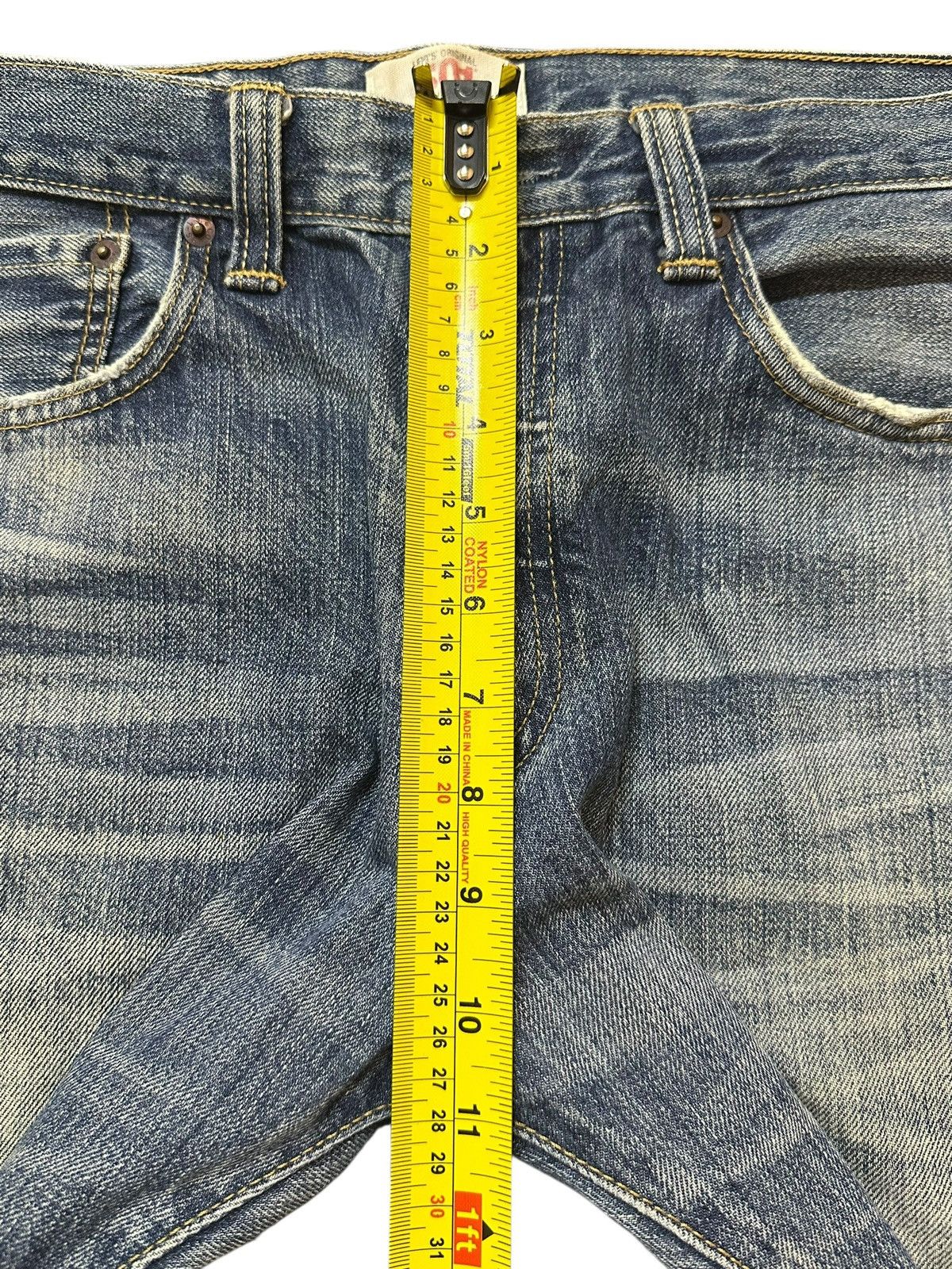 Levi's Vintage Levis 501 Blue Faded Wash Distressed Style Jeans Size US 30 / EU 46 - 17 Thumbnail