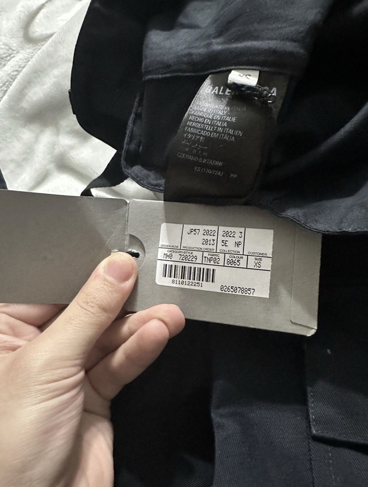 Balenciaga Balenciaga Navy Kick Cargos Size US 32 / EU 48 - 13 Thumbnail