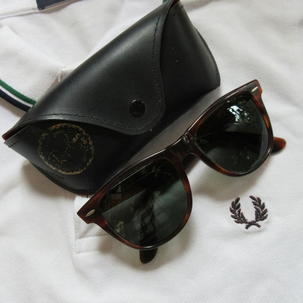 RayBan Rayban Wayfarer II Turtoise Bausch And Lomb Vintage Ray Ban Size ONE SIZE - 2 Thumbnail