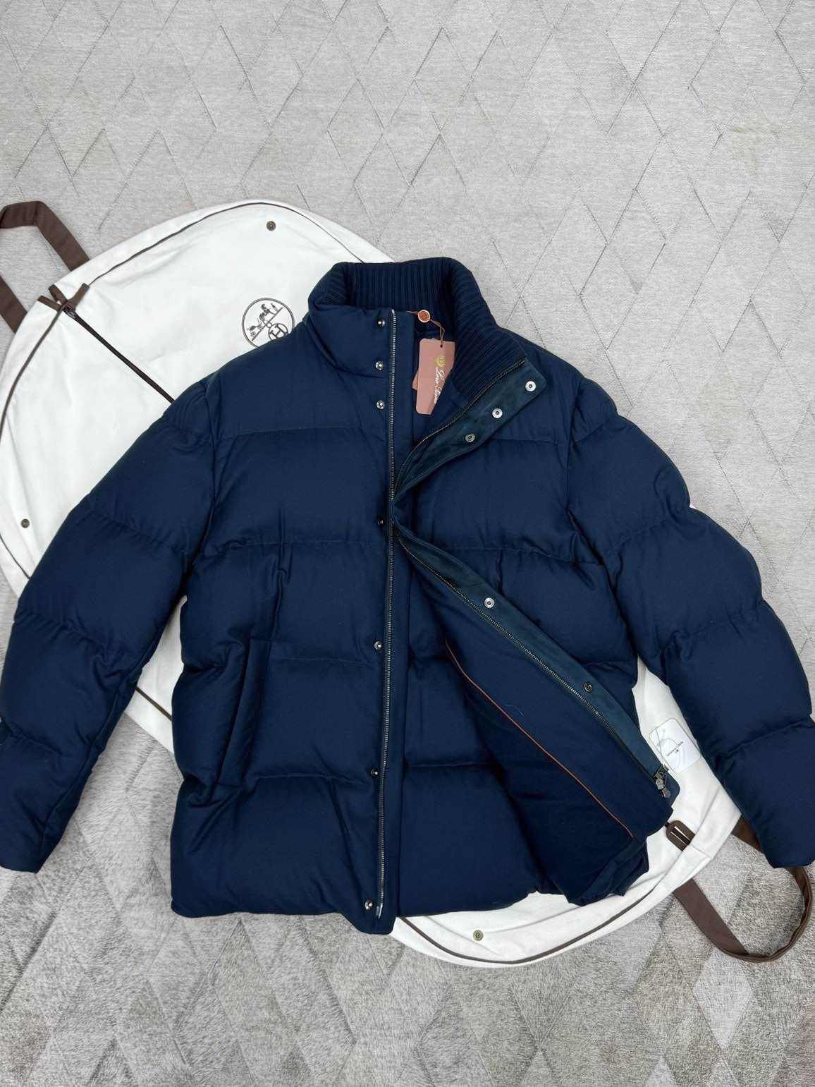 Loro Piana Loro Piana Vicuña and Baby Cashmere Down Jacket Size L Size US L / EU 52-54 / 3 - 1 Thumbnail