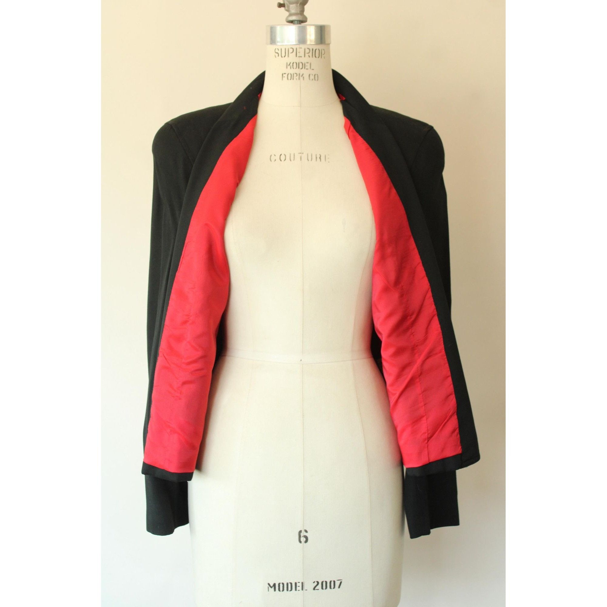 Vintage Vintage 1990s 2000s Jacket, Liz Sport Petite Black New Look Size S / US 4 / IT 40 - 9 Thumbnail