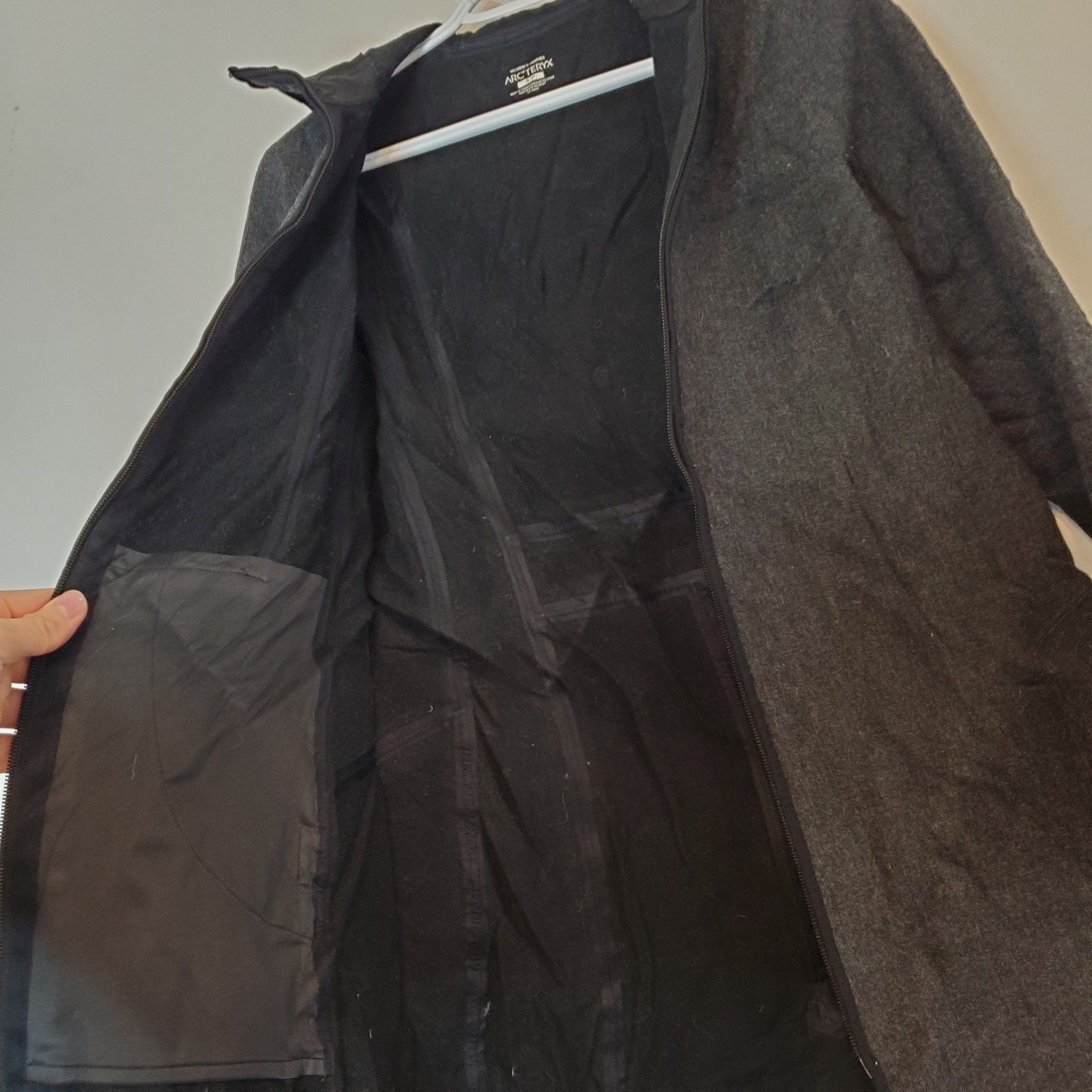 Arc'teryx Arc'teryx Lanea Hooded Wool Midi Coat Gray Size S Size S / US 4 / IT 40 - 4 Thumbnail