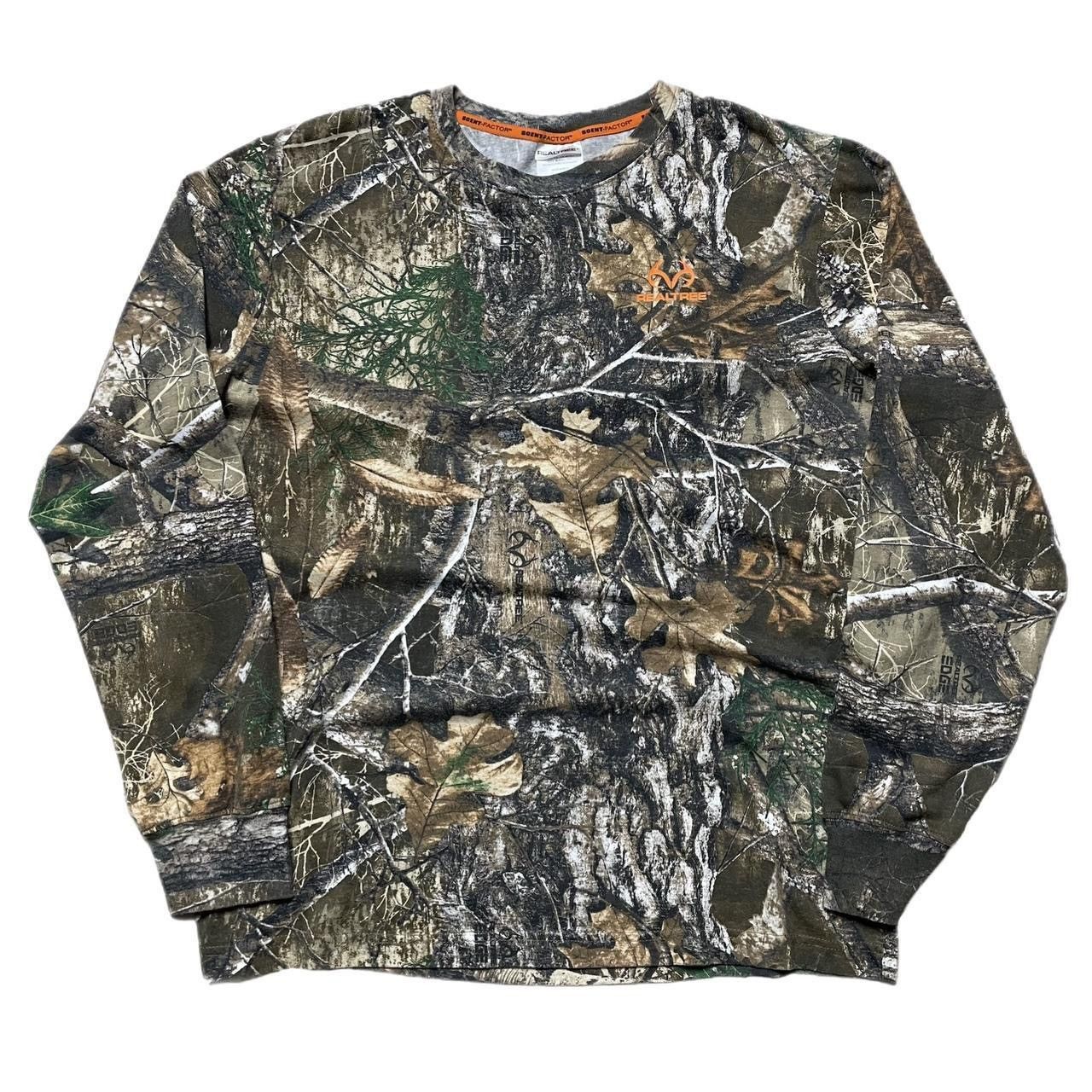 Realtree × Vintage Vintage Y2K 2000s Real Tree Longsleeve Camo Tshirt Size US L / EU 52-54 / 3 - 1 Thumbnail