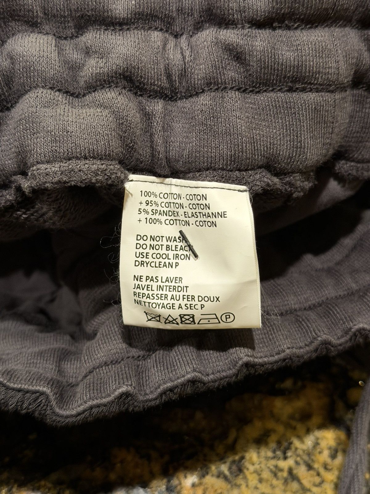 Haider Ackermann Haider Ackermann Perth Panelled Dark Grey Jogger Sweatpants Size US 34 / EU 50 - 12 Thumbnail