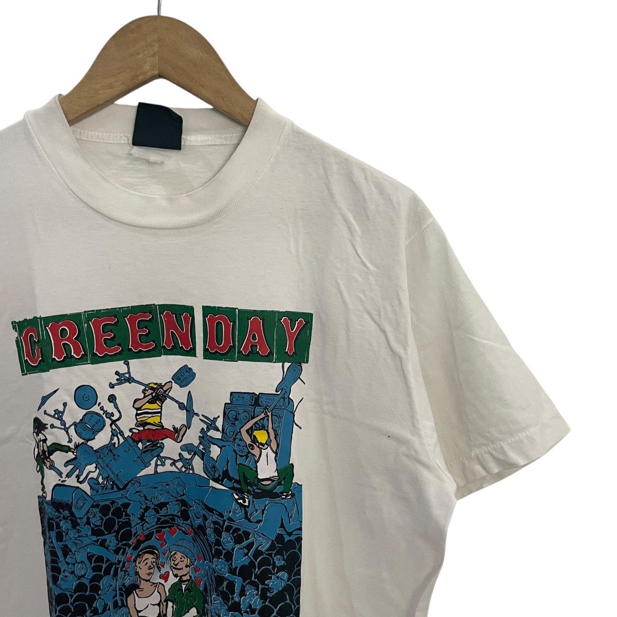 Band Tees Vintage Green Day T-shirt Size US M / EU 48-50 / 2 - 2 Thumbnail